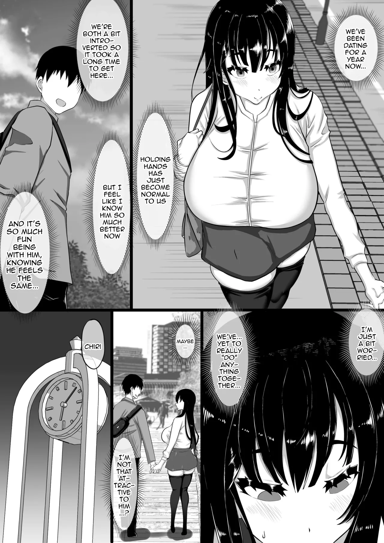 [Chae]Kareshi to no Sex ga Jouzu ni Dekinai Watashi ni, Yasashii Oji-san ga Gachi Iki Koubi o Oshiete Kureru. | I Couldn't Have Sex Properly With My Boyfriend, So A Kind Older Man Taught Me About Fucking And Cumming For Real[English] {Doujins.com} Page 3