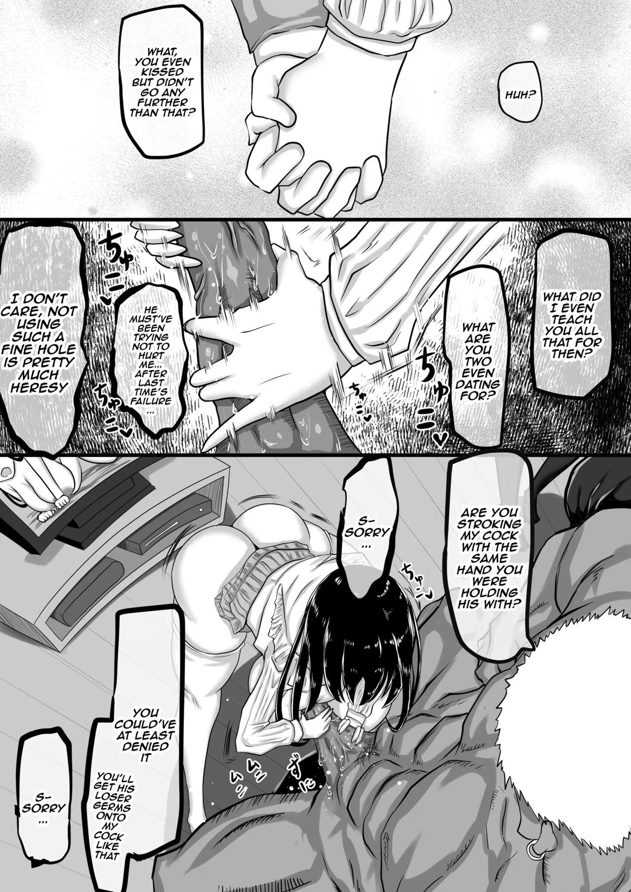 [Chae]Kareshi to no Sex ga Jouzu ni Dekinai Watashi ni, Yasashii Oji-san ga Gachi Iki Koubi o Oshiete Kureru. | I Couldn't Have Sex Properly With My Boyfriend, So A Kind Older Man Taught Me About Fucking And Cumming For Real[English] {Doujins.com} Page 32