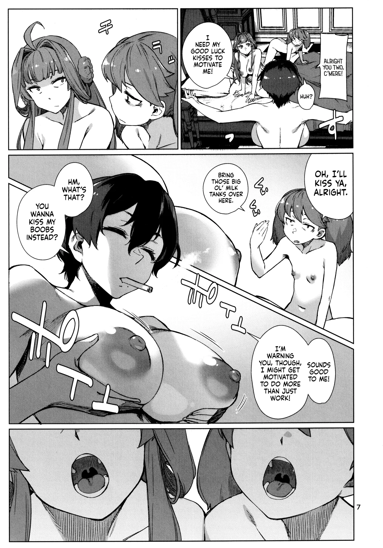 (C103) [Chotto Dake Aruyo. (Takemura Sesshu)]Okuyukashi 2 Sasebo. Oominato Hen ー Okuyukashi 2: Sasebo/Oominato Arc(Kantai Collection -KanColle-) [English] [head empty] Page 7