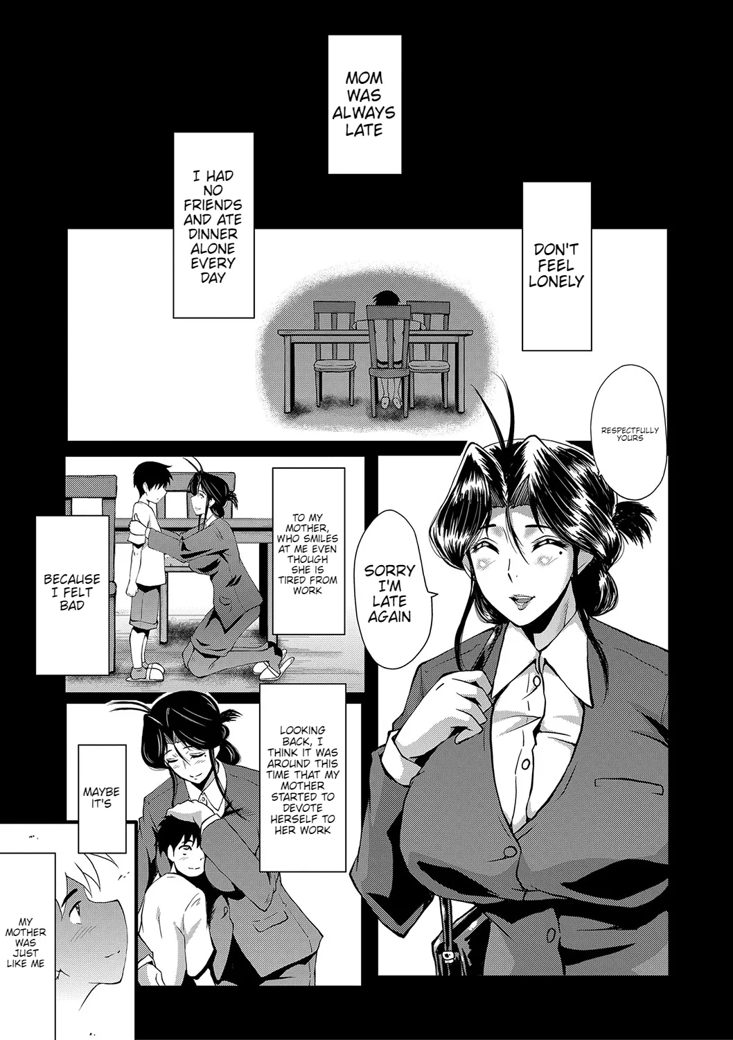 [SINK]Mama Dorei Ch. 7 | Hahaoya Kyouyuu Circle Part 7[English] [Digital] Page 1