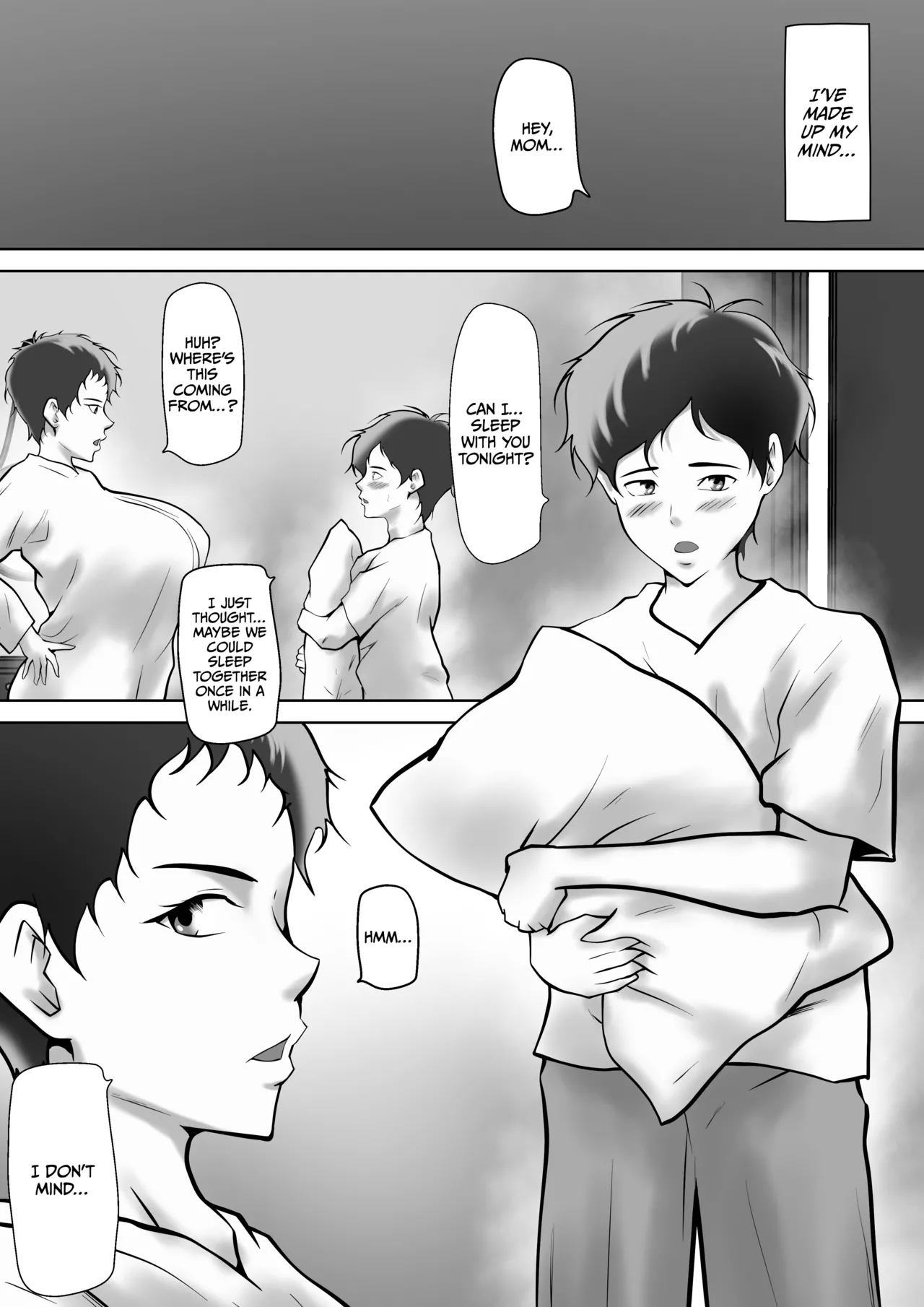 [Pentacle (Shimipan)]Haha no Yuuwaku | Mother's Seduction[English] Page 14