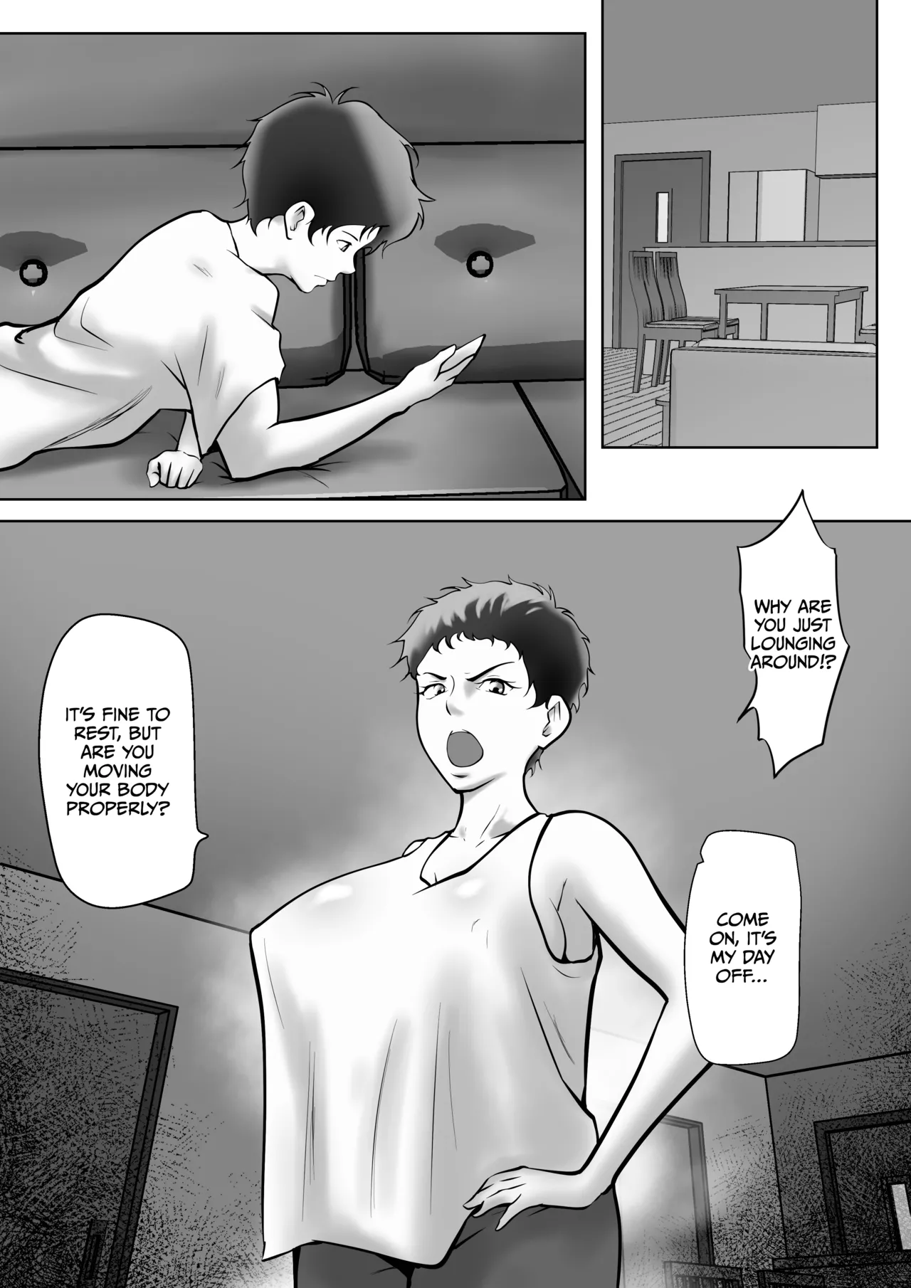 [Pentacle (Shimipan)]Haha no Yuuwaku | Mother's Seduction[English] Page 8