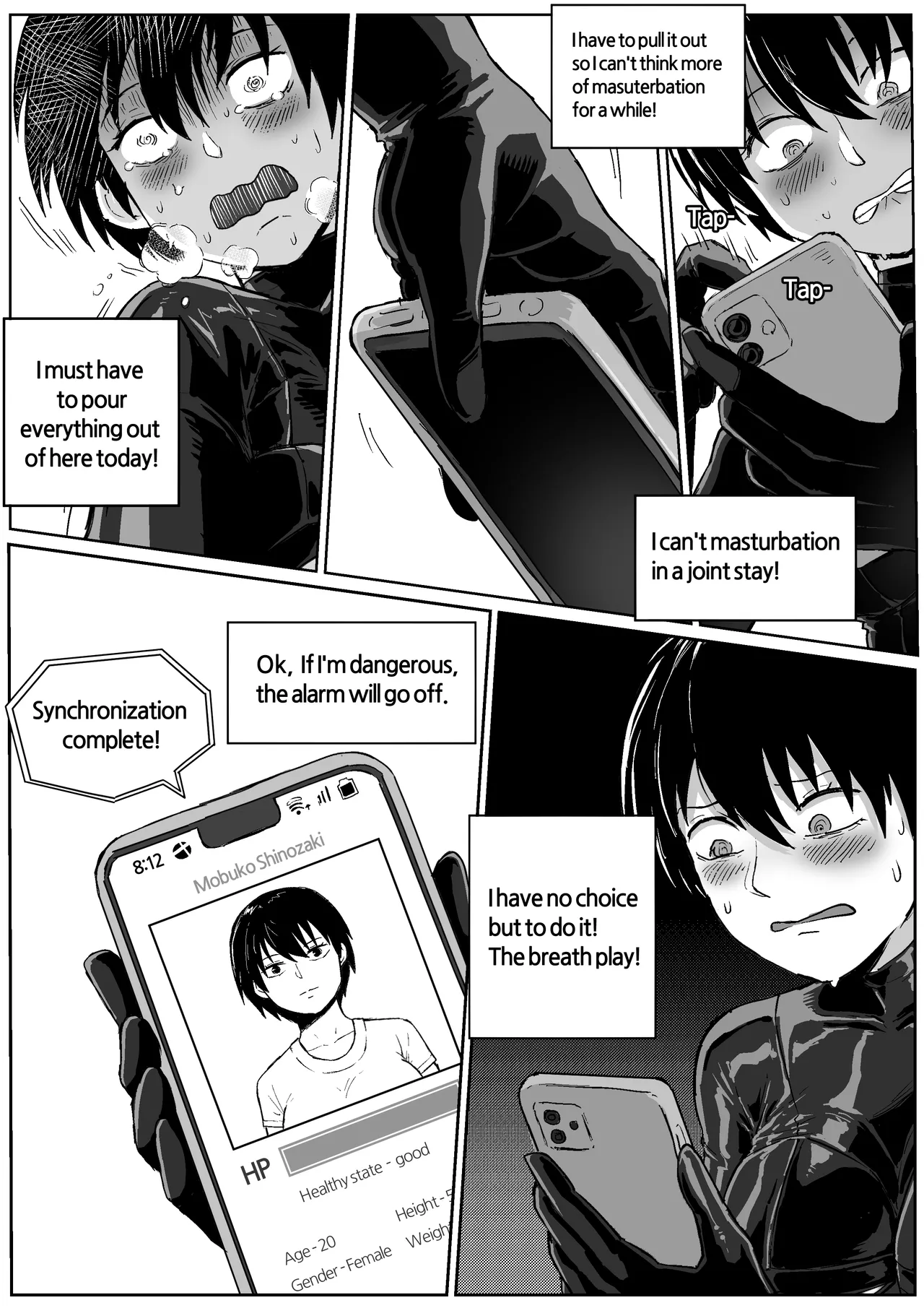 mobhunter - breath control masturbation Page 8