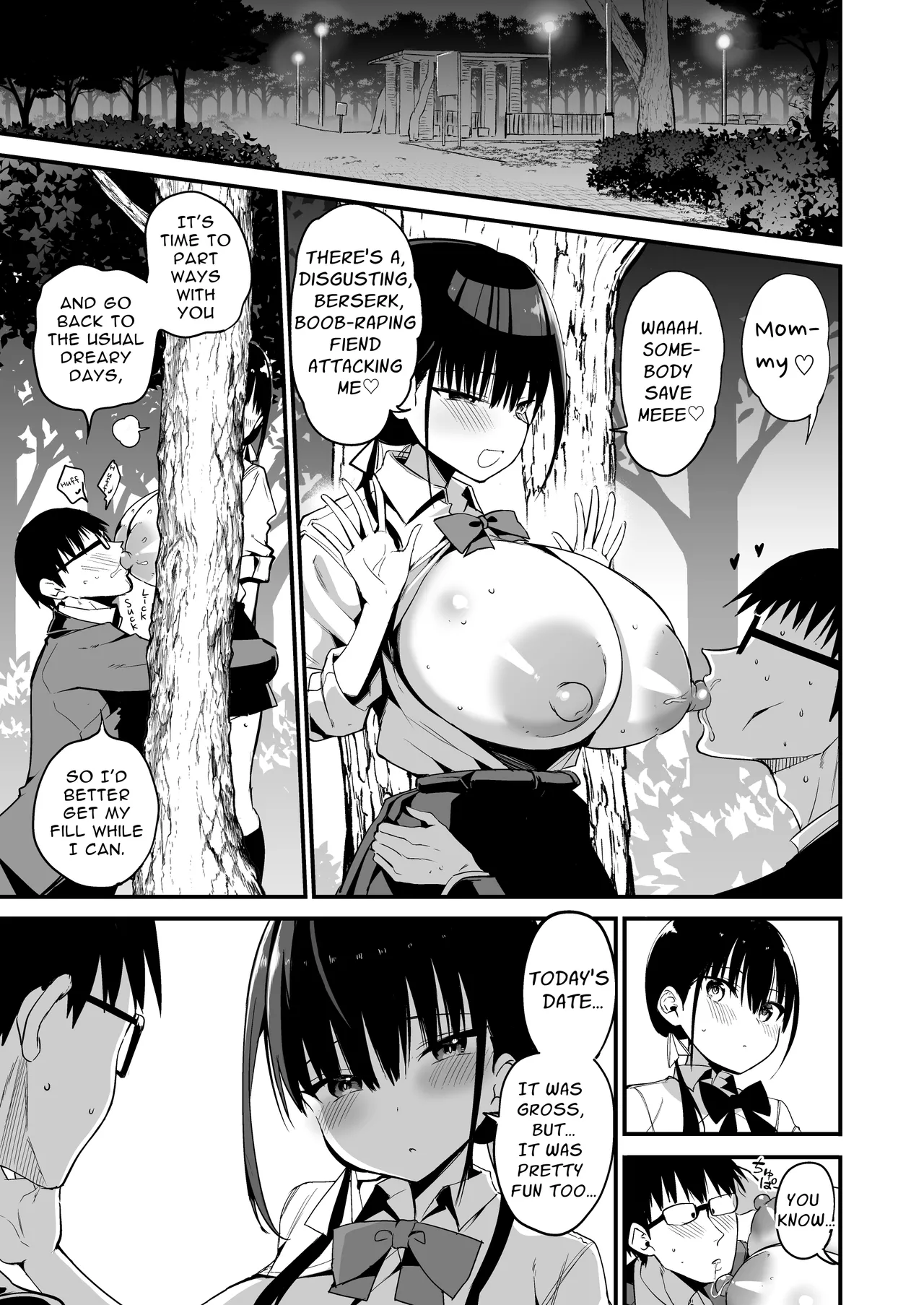 [Aohimo Familia (Aohimo)]Kanojo no Imouto ga Kyonyuu MiniSkir JK de Koakuma-kei 5 | My Girlfriend's Sister is a Busty Deviless in a Miniskirt 5[English] [Fantasy Primer] [Digital] Page 50