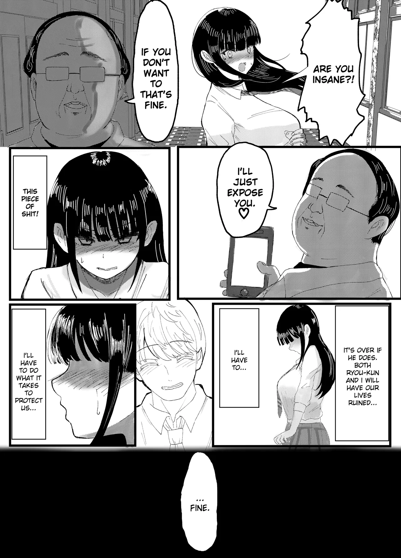 [JUNN Ku Don]Netorare Bae 1 ~YouCha Kanojo no SNS Netorare Kiroku~[English] [Ruru Scanlations] Page 11