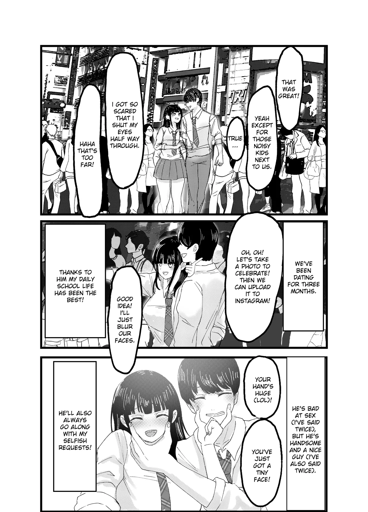 [JUNN Ku Don]Netorare Bae 1 ~YouCha Kanojo no SNS Netorare Kiroku~[English] [Ruru Scanlations] Page 7