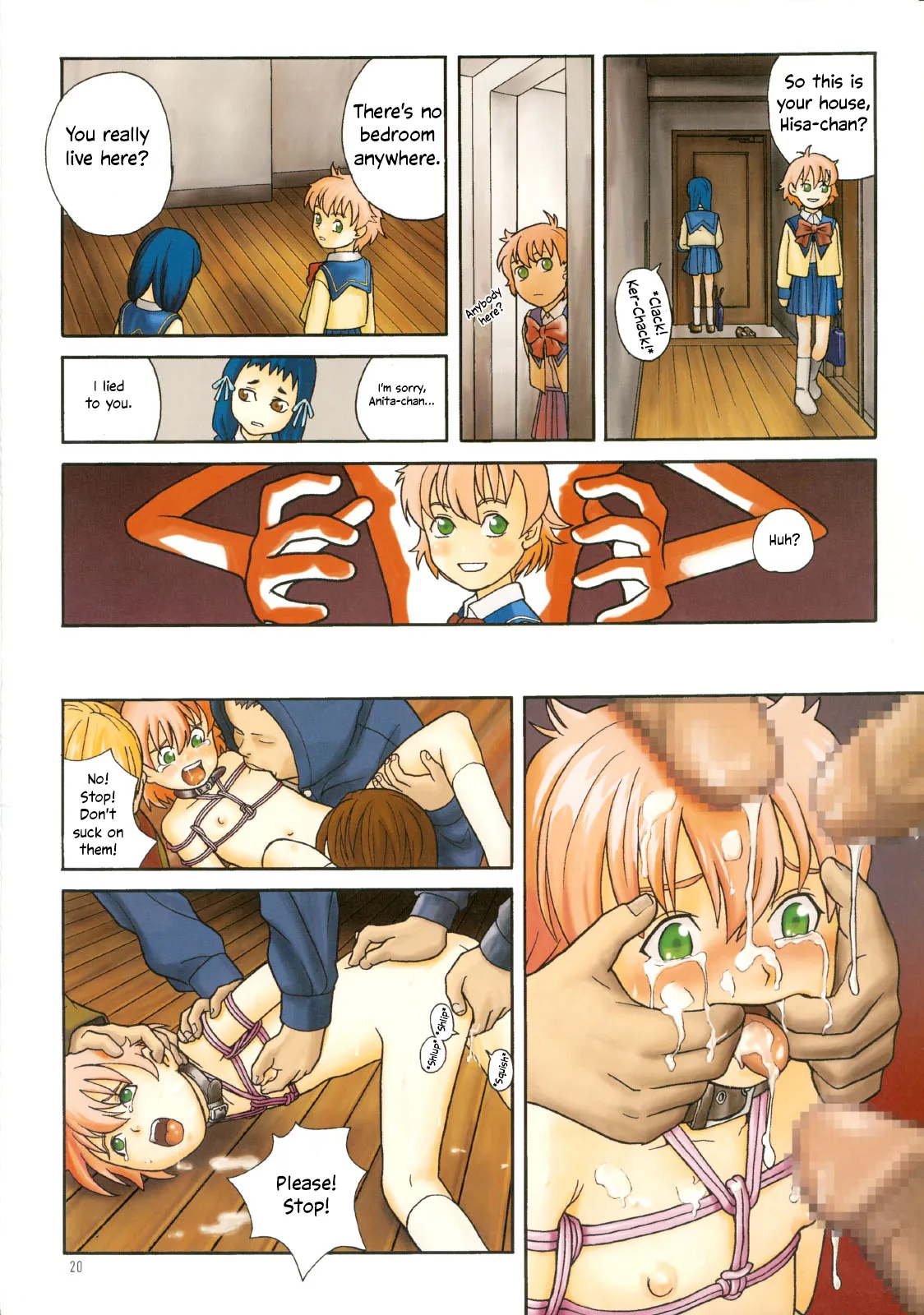 (C65) [Shiitake (Zukiki, Mugi, Setsuna)]Pink Frog(R.O.D THE TV) [English] [EHCOVE] Page 20