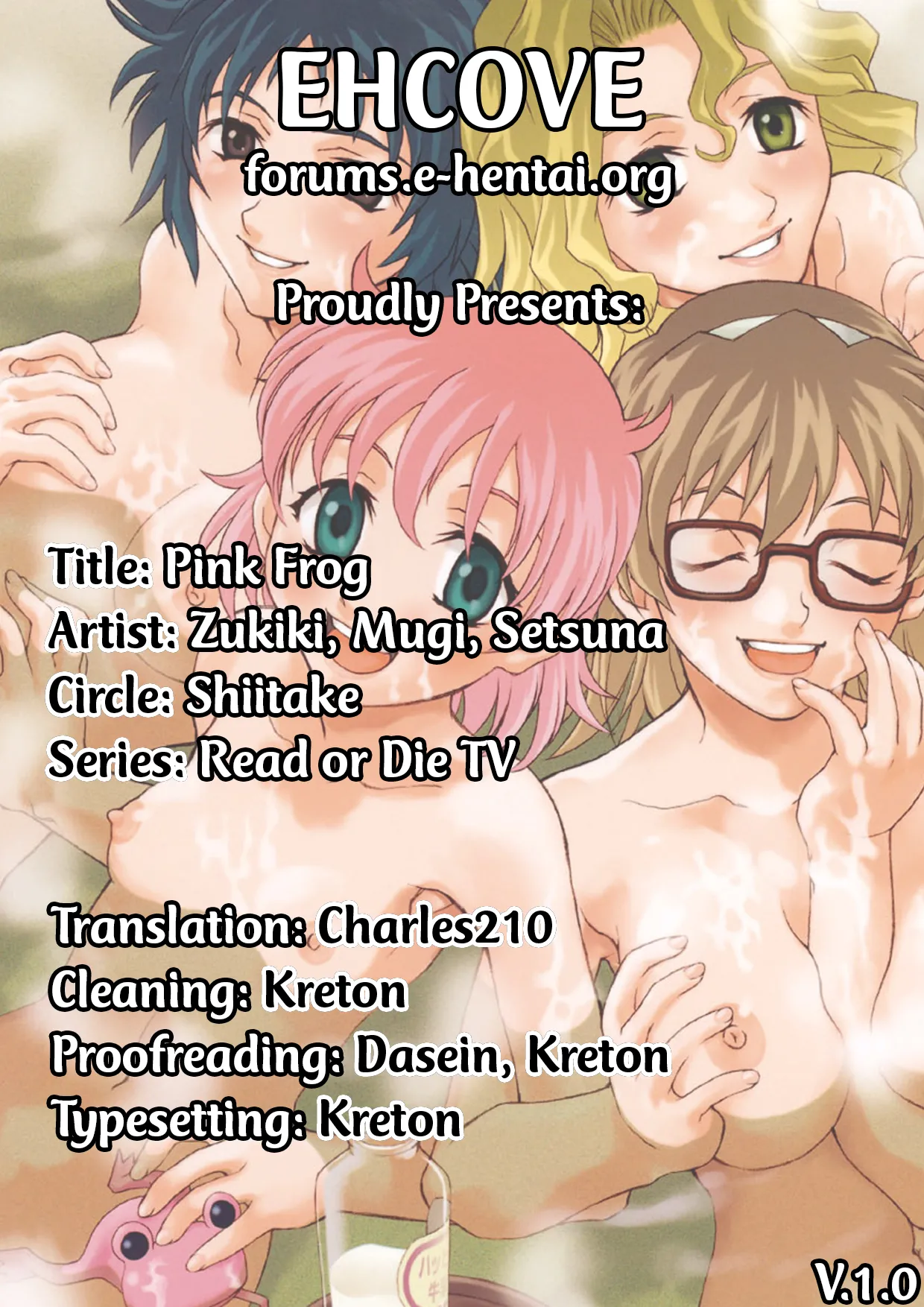 (C65) [Shiitake (Zukiki, Mugi, Setsuna)]Pink Frog(R.O.D THE TV) [English] [EHCOVE] Page 27