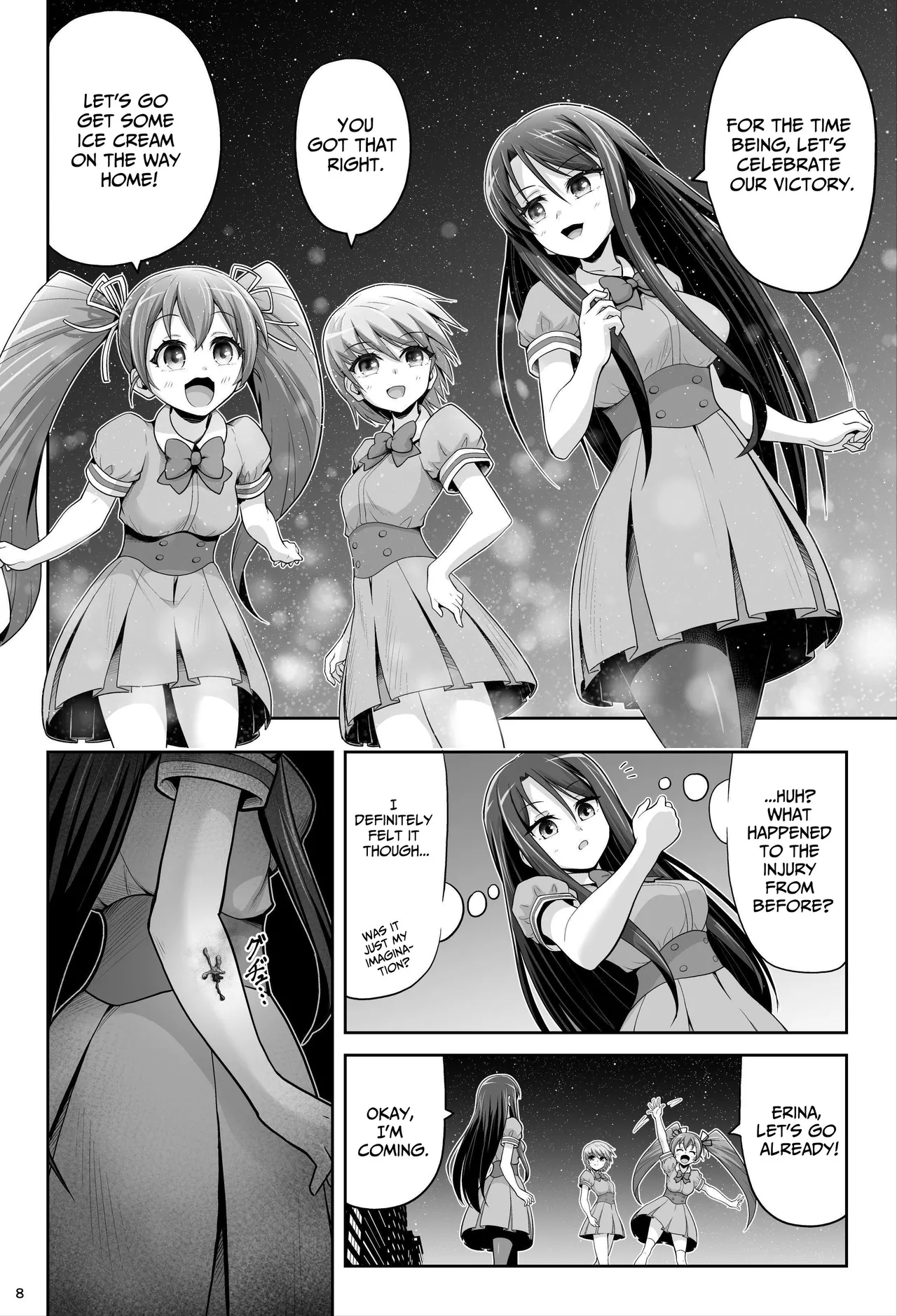 [Eclipse (Kouan)]Magical Girls Shine Hearts - Episode 1 Erina Saijo Page 9
