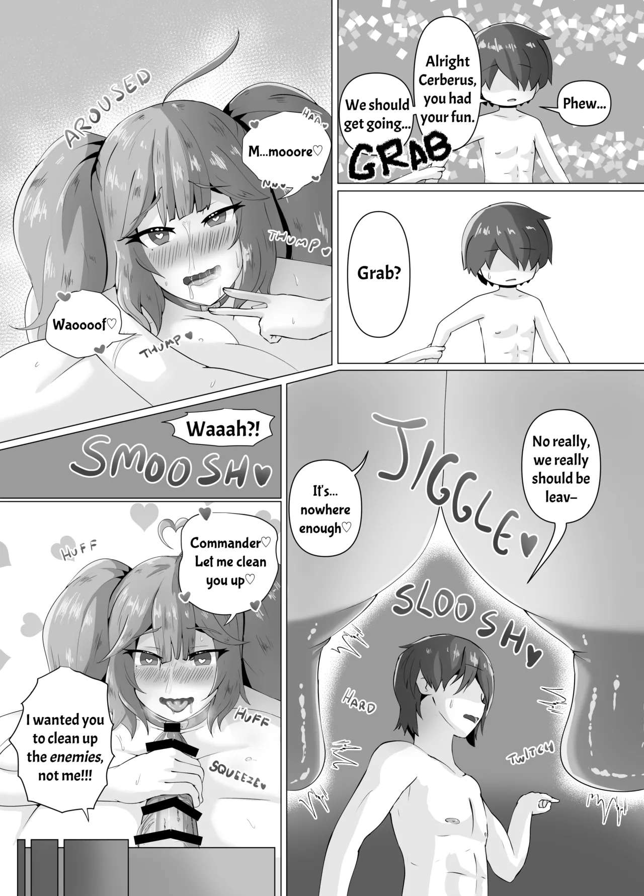 [Ultranization Lab (Urutoratofunii)]Cerberus to Hatsujou Hatsuiku Osanpo Ecchi(Last Origin) [English] [Digital] Page 27