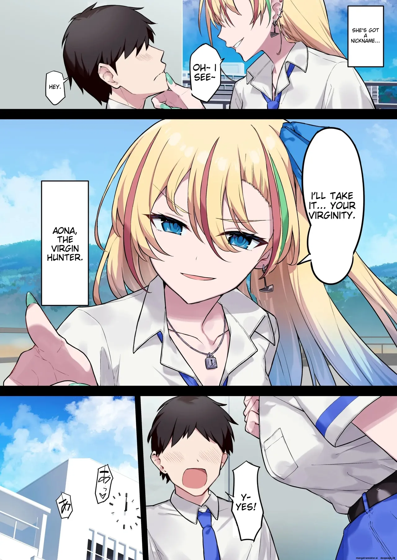 It's a Yankee girl! Aona-chan! Page 2