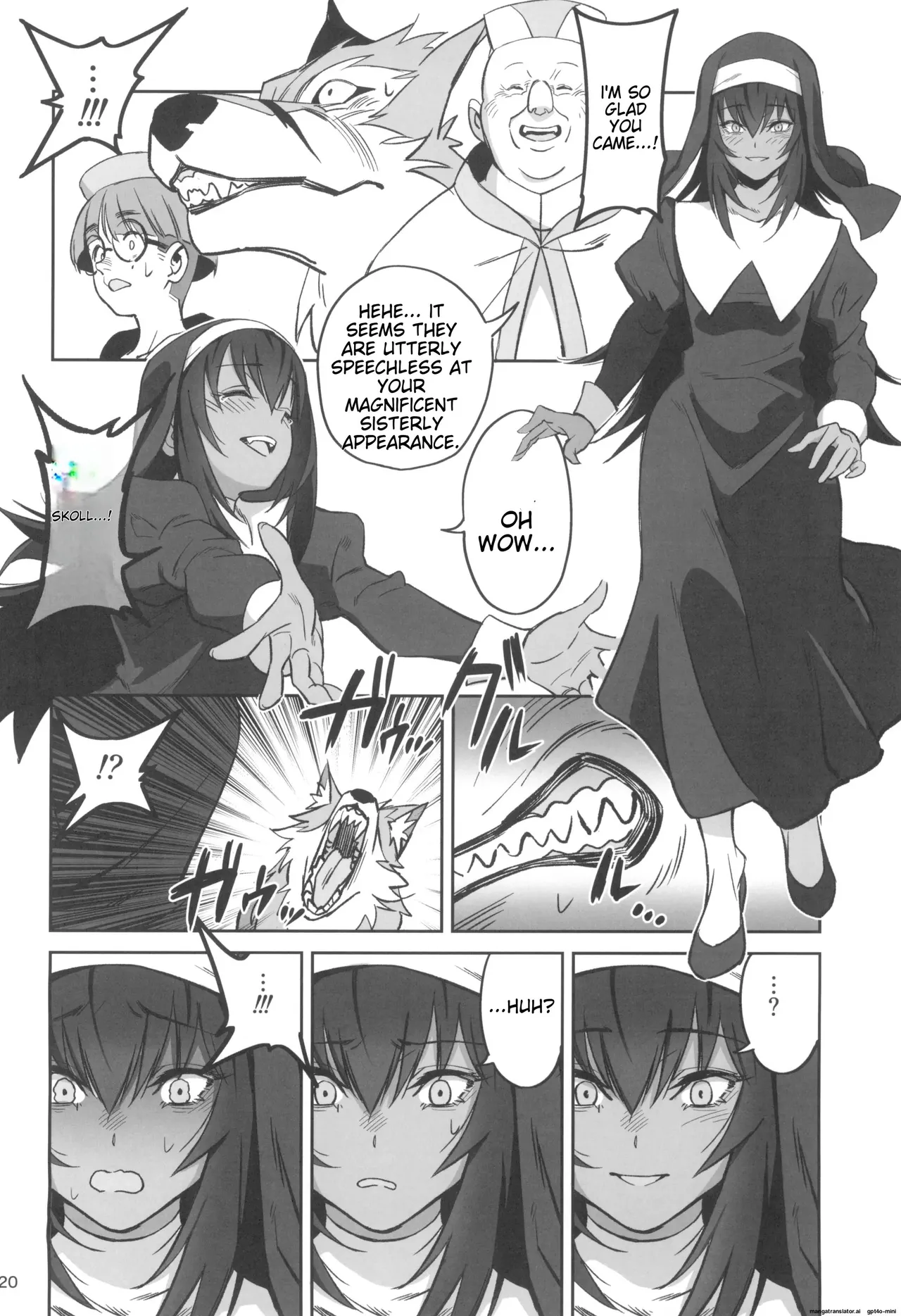 (C104) [Dokudami (Okita Ababa)]Mori o Mamoru Ookami Shoujo ga Inkou Shisai ni NTRreta Hanashi[MTL English] Page 20