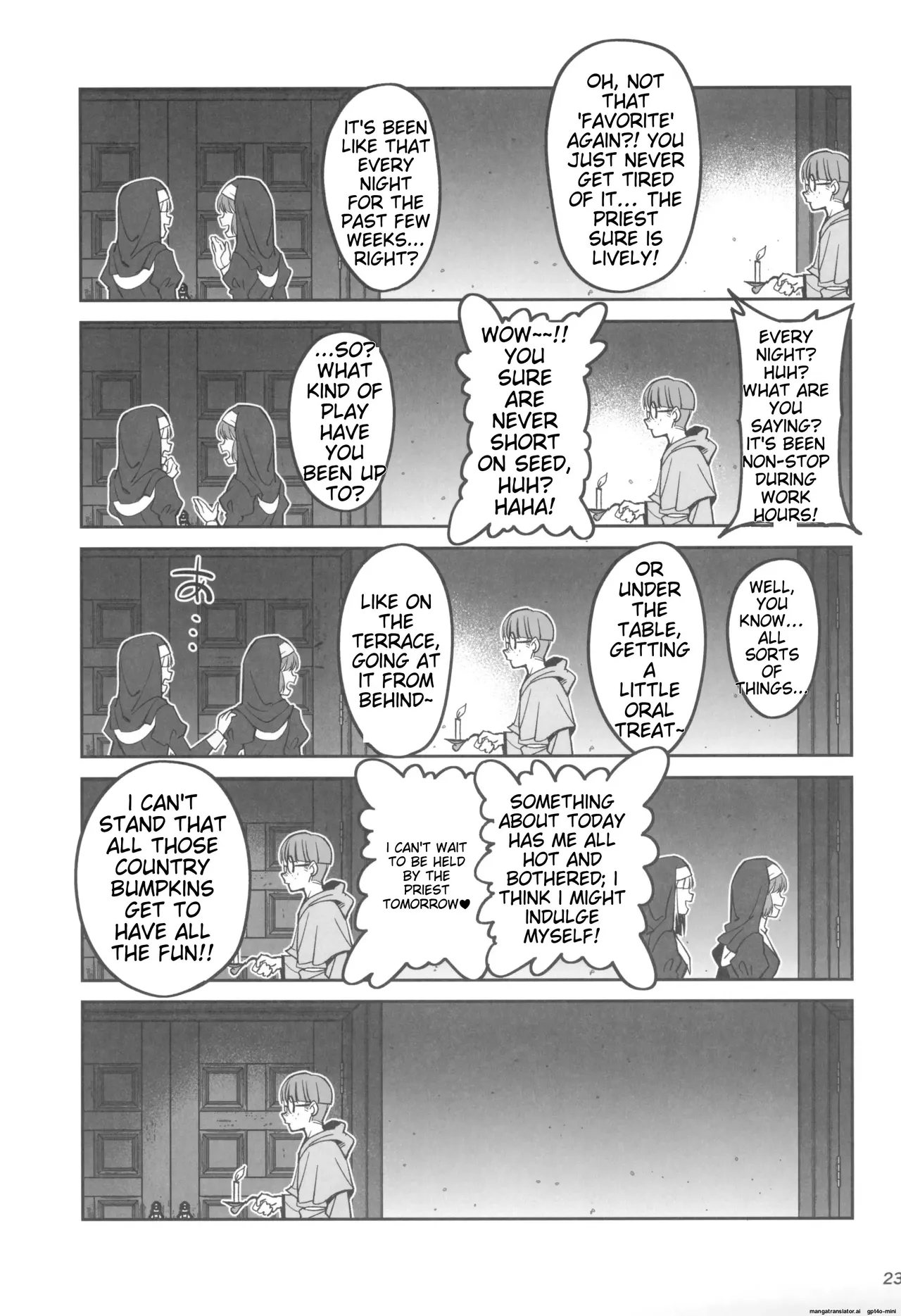 (C104) [Dokudami (Okita Ababa)]Mori o Mamoru Ookami Shoujo ga Inkou Shisai ni NTRreta Hanashi[MTL English] Page 23