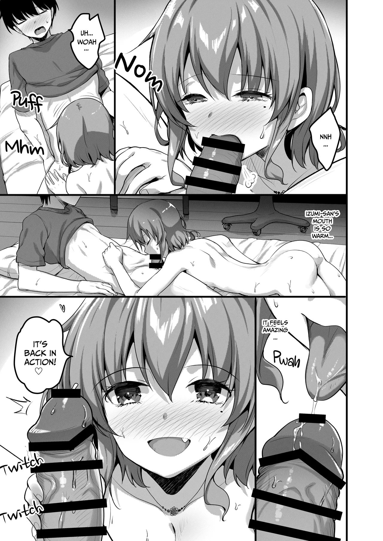 [Tegomental (Akahito)]Futari no Ouchi Iede Musume to Doutei-kun no Torokeru Natsu | The Melty Summer of a Runaway Gal and a Virgin Guy[English] [rubber_user] Page 24