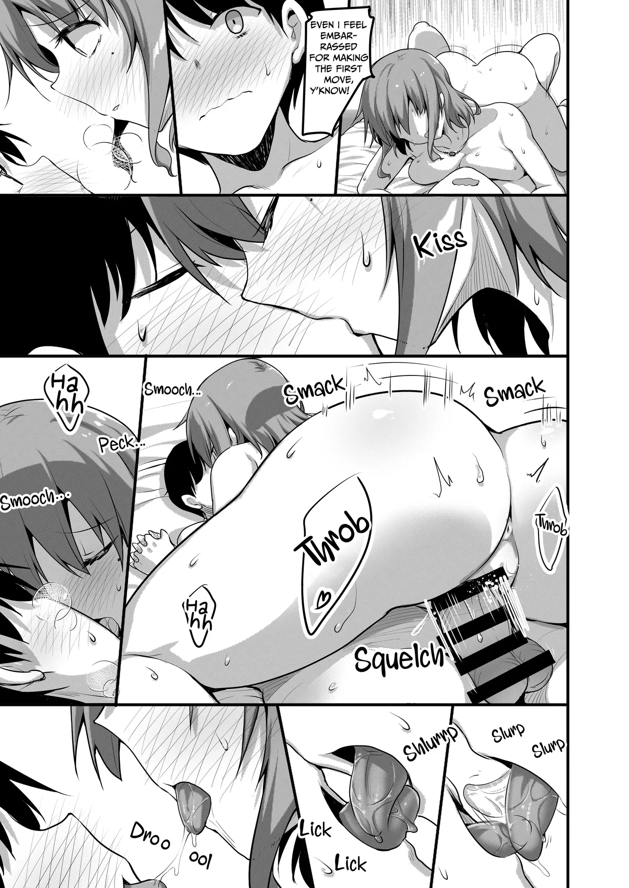 [Tegomental (Akahito)]Futari no Ouchi Iede Musume to Doutei-kun no Torokeru Natsu | The Melty Summer of a Runaway Gal and a Virgin Guy[English] [rubber_user] Page 28