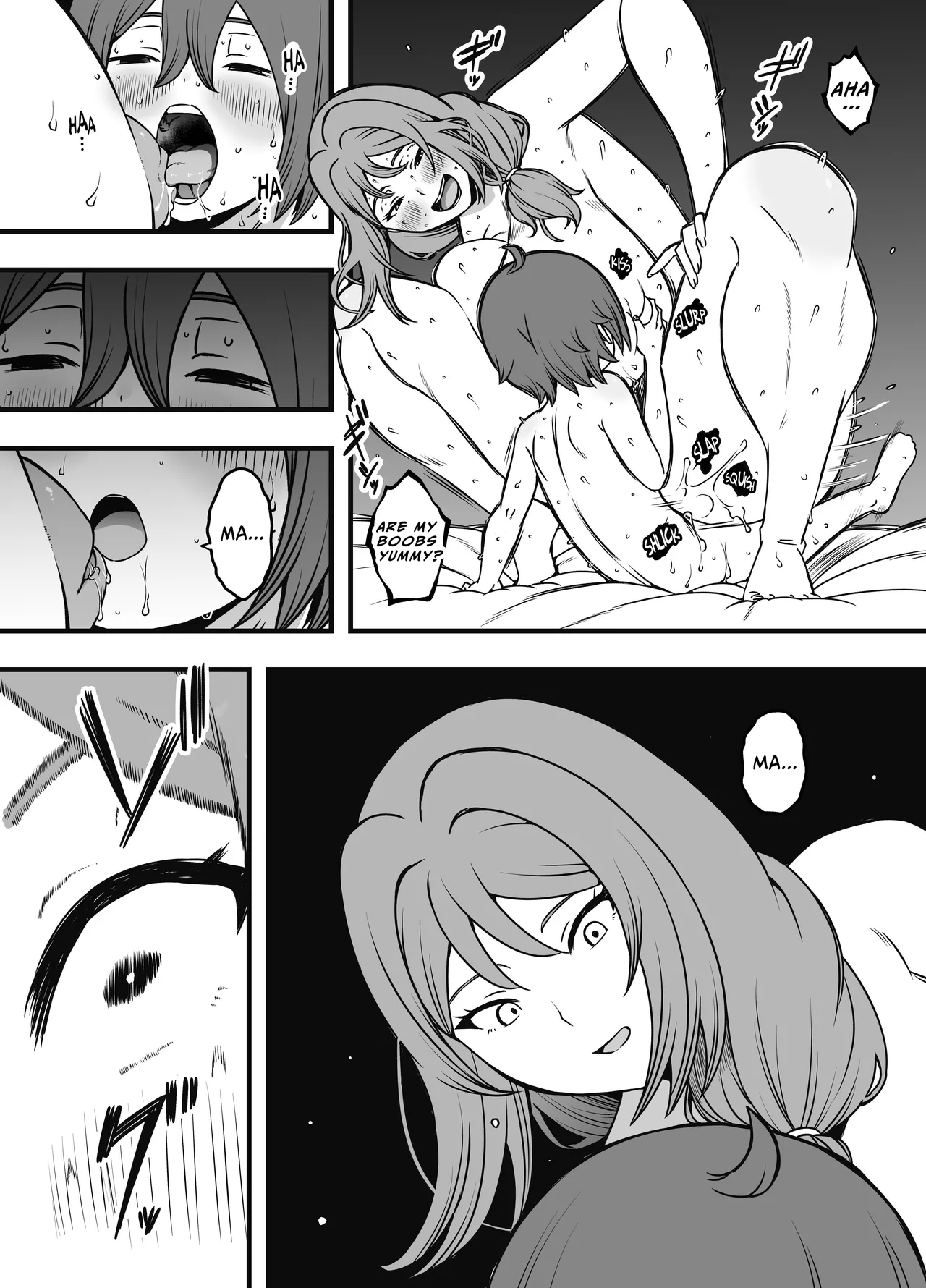 [Senaka]Uso Oyako 3 | Artificial Mother and Son 3[English] [ForeignOkka] Page 36