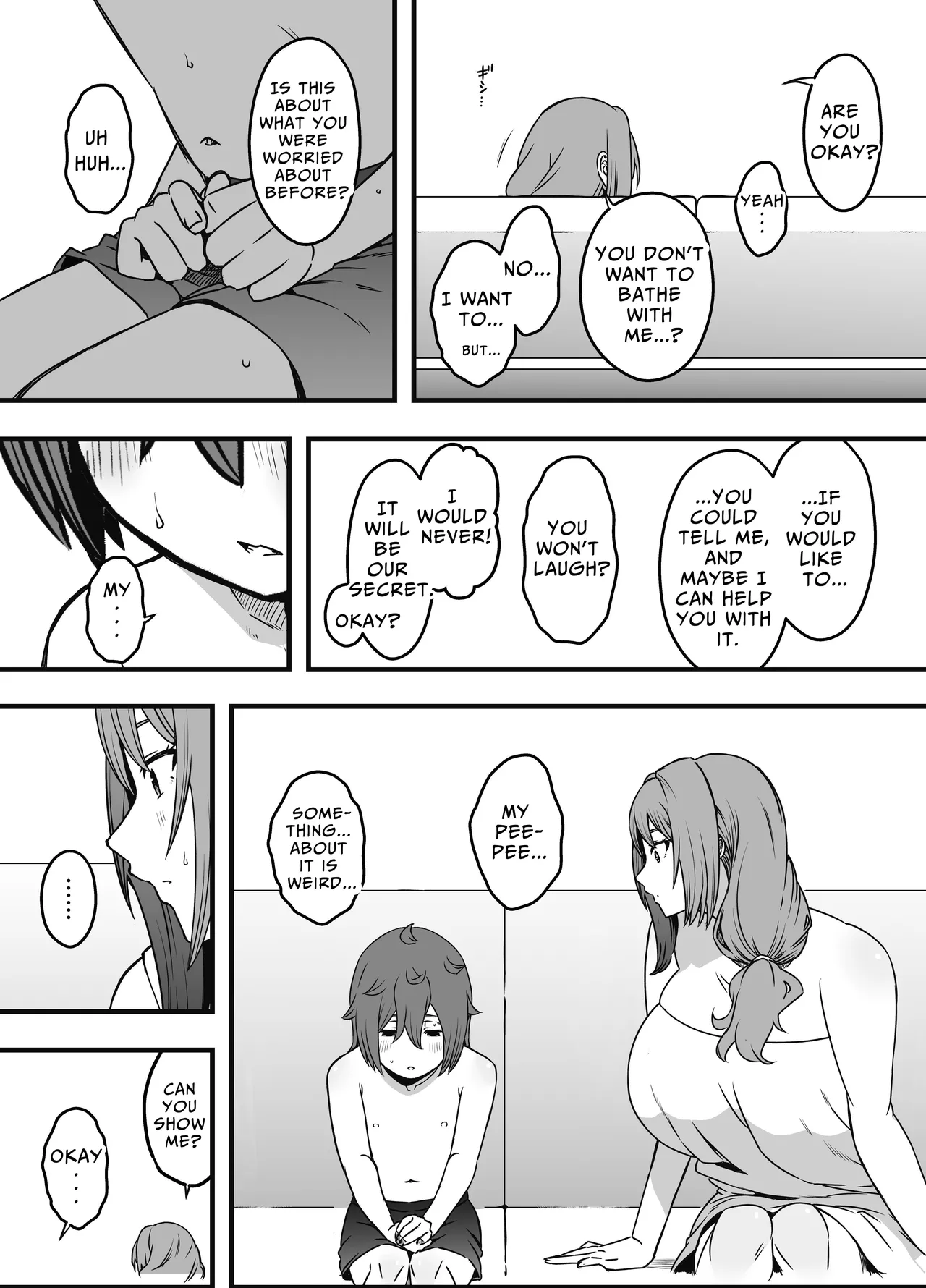 [Senaka]Uso Oyako 3 | Artificial Mother and Son 3[English] [ForeignOkka] Page 7