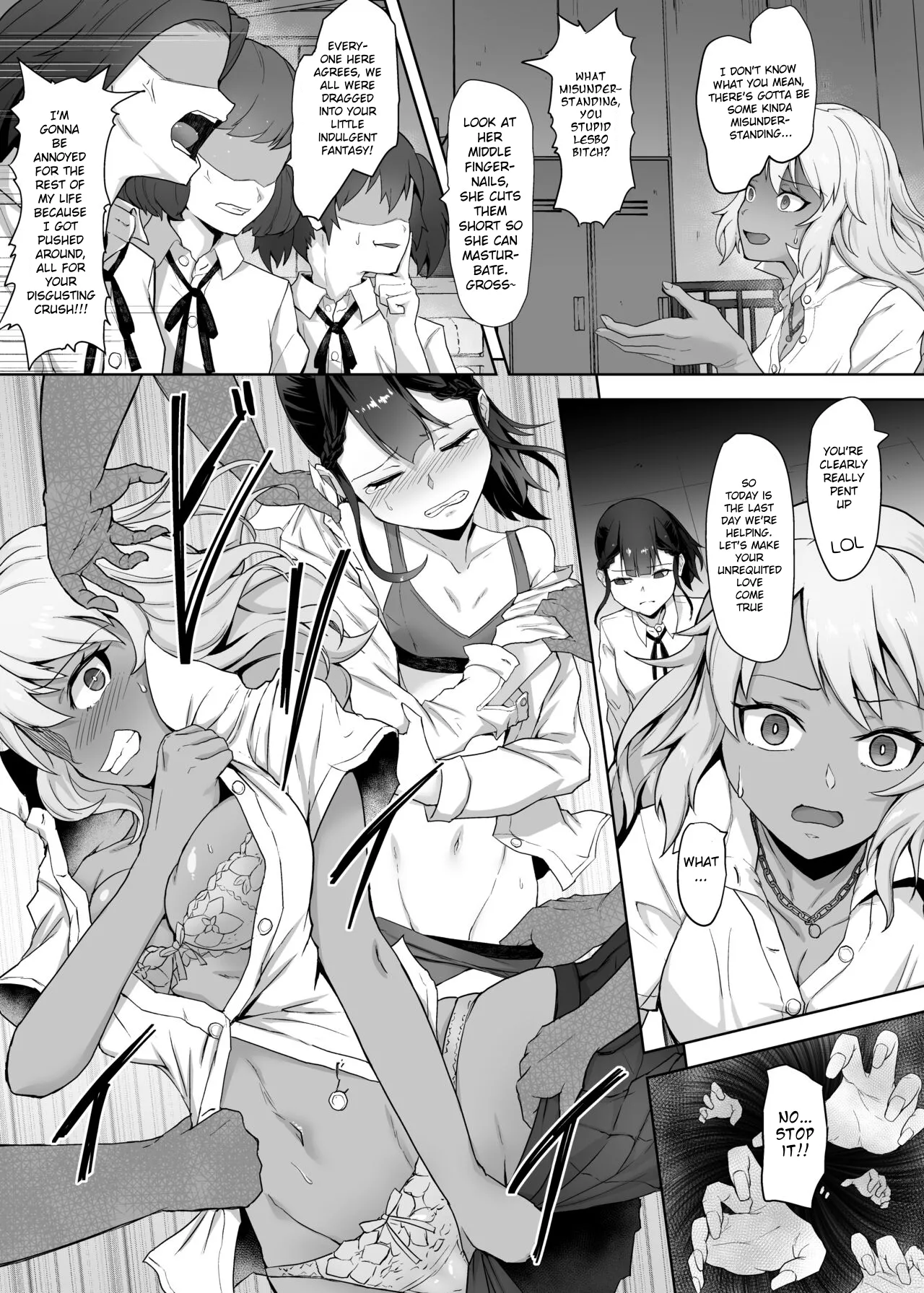 [Gotarou no All Night Fuck (Gotarou)]A Gyaru Who Bullies a Futanari High School Girl[English] Page 28