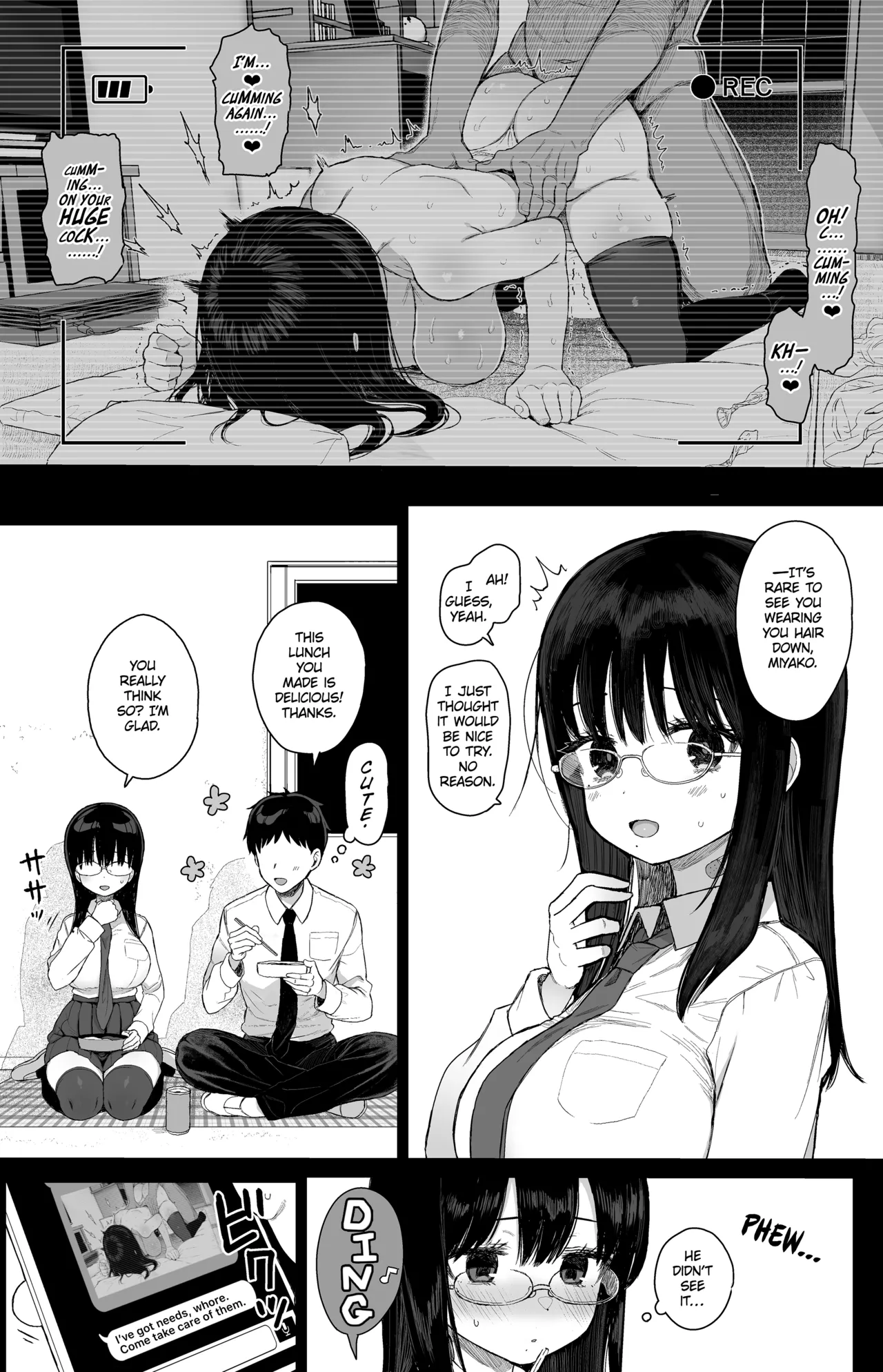 [micro page (Kuromotokun)]Hikaeme Kanojo wa Kobamenai | The Mild-Mannered Girlfriend Who Can't Resist + Omake[English] [The Unseelie Court] [Decensored] [Digital] Page 29