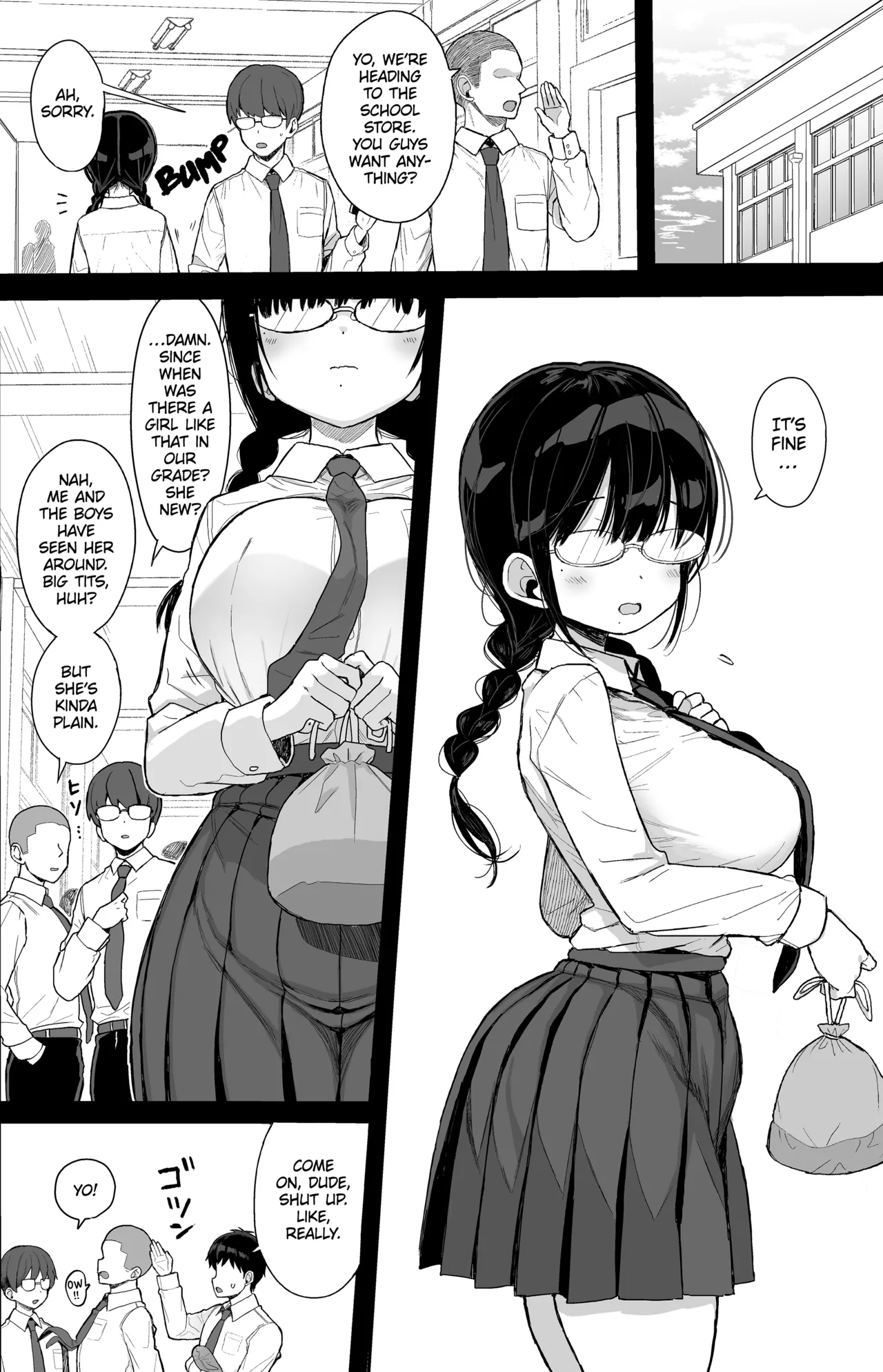 [micro page (Kuromotokun)]Hikaeme Kanojo wa Kobamenai | The Mild-Mannered Girlfriend Who Can't Resist + Omake[English] [The Unseelie Court] [Decensored] [Digital] Page 3