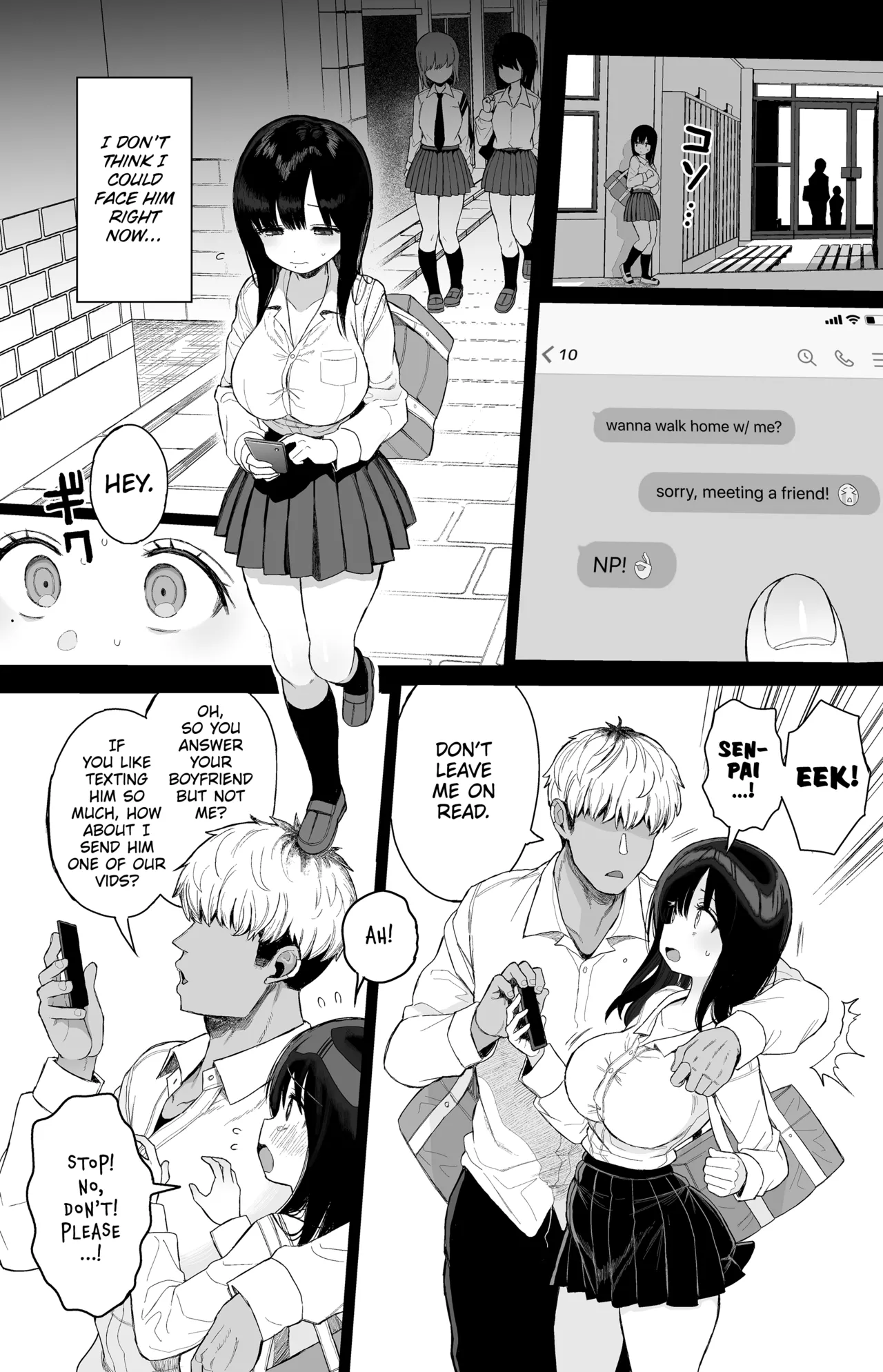 [micro page (Kuromotokun)]Hikaeme Kanojo wa Kobamenai | The Mild-Mannered Girlfriend Who Can't Resist + Omake[English] [The Unseelie Court] [Decensored] [Digital] Page 58