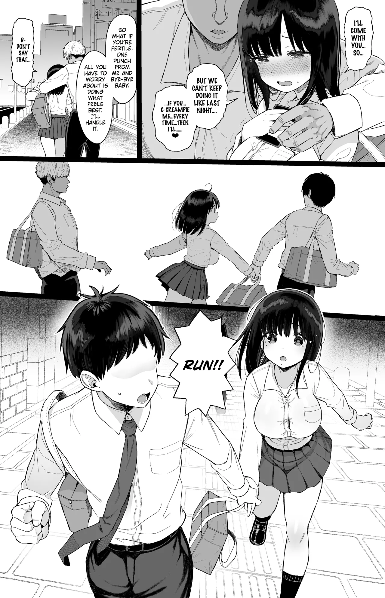 [micro page (Kuromotokun)]Hikaeme Kanojo wa Kobamenai | The Mild-Mannered Girlfriend Who Can't Resist + Omake[English] [The Unseelie Court] [Decensored] [Digital] Page 59
