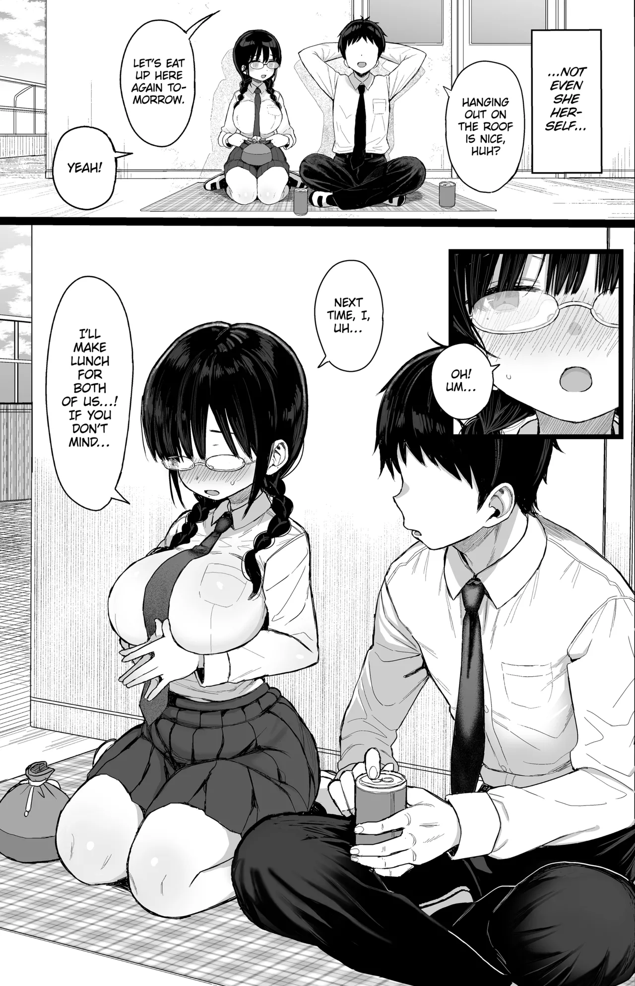 [micro page (Kuromotokun)]Hikaeme Kanojo wa Kobamenai | The Mild-Mannered Girlfriend Who Can't Resist + Omake[English] [The Unseelie Court] [Decensored] [Digital] Page 6