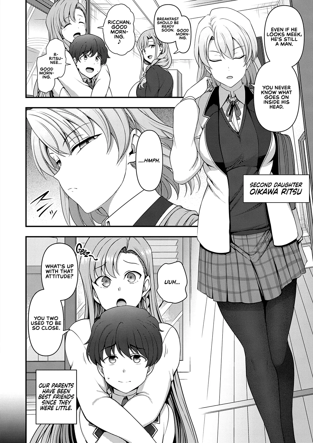 [Aiue Oka]FamiCon - Family Control Ch. 1(COMIC ExE 29) [English] [RedLantern] [Decensored] [Digital] Page 4