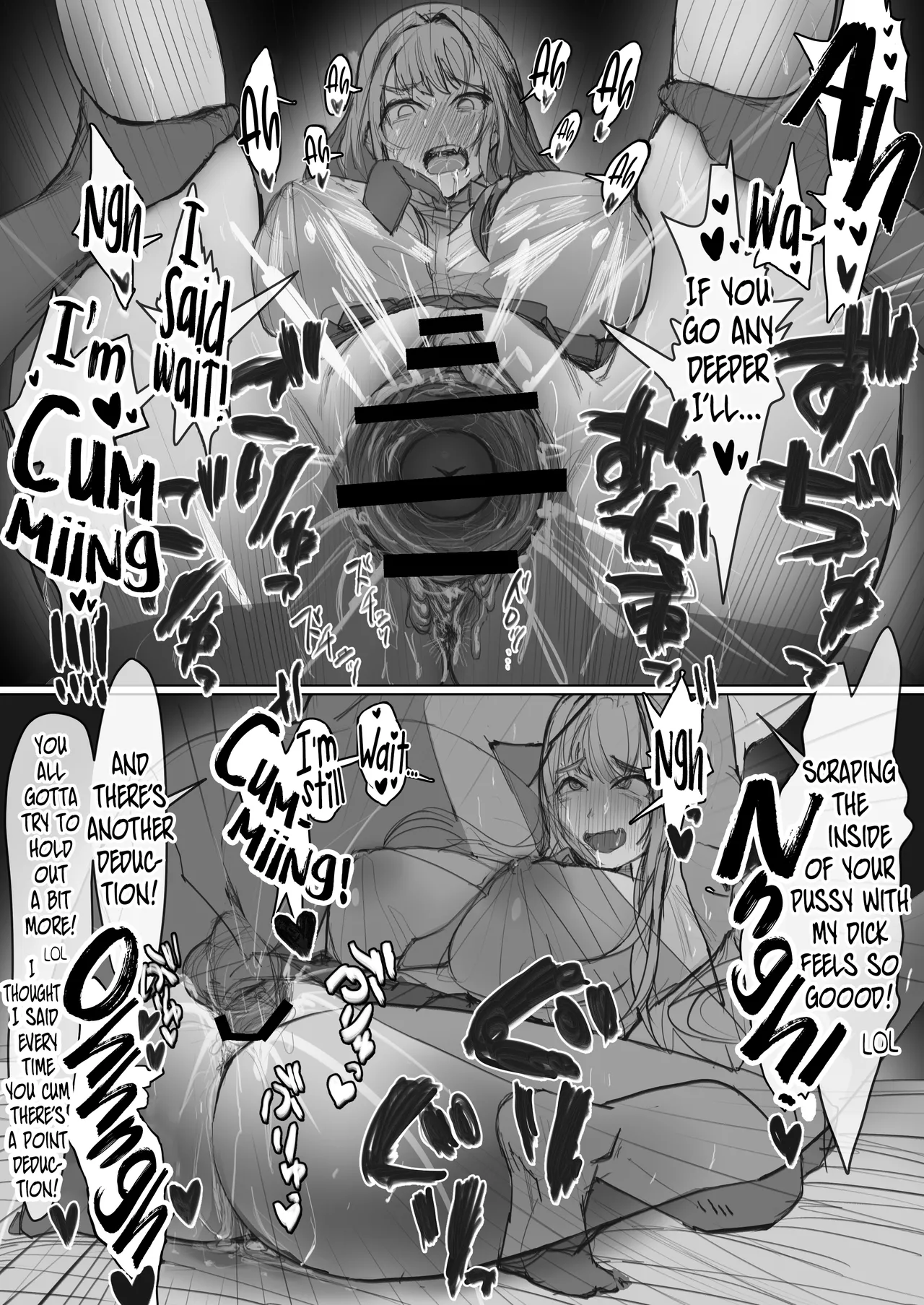 [E Tsuchiya (TUCCIAO)]Shakkin Gal 3-nin ga Doujin AV Satsuei shita Kekka | The consequences of 3 debt-ridden gals shooting an AV[English] [Hornypanas] Page 28