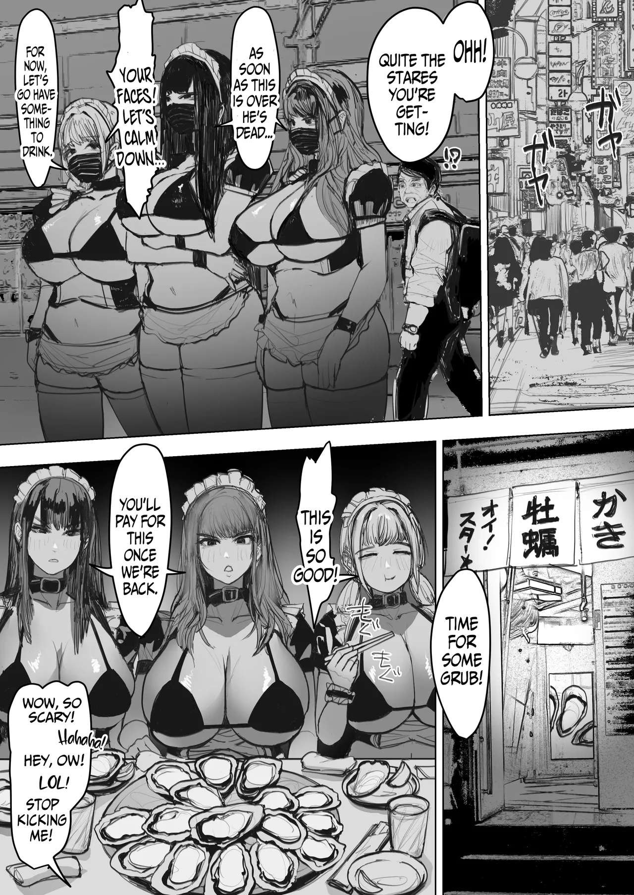 [E Tsuchiya (TUCCIAO)]Shakkin Gal 3-nin ga Doujin AV Satsuei shita Kekka | The consequences of 3 debt-ridden gals shooting an AV[English] [Hornypanas] Page 37