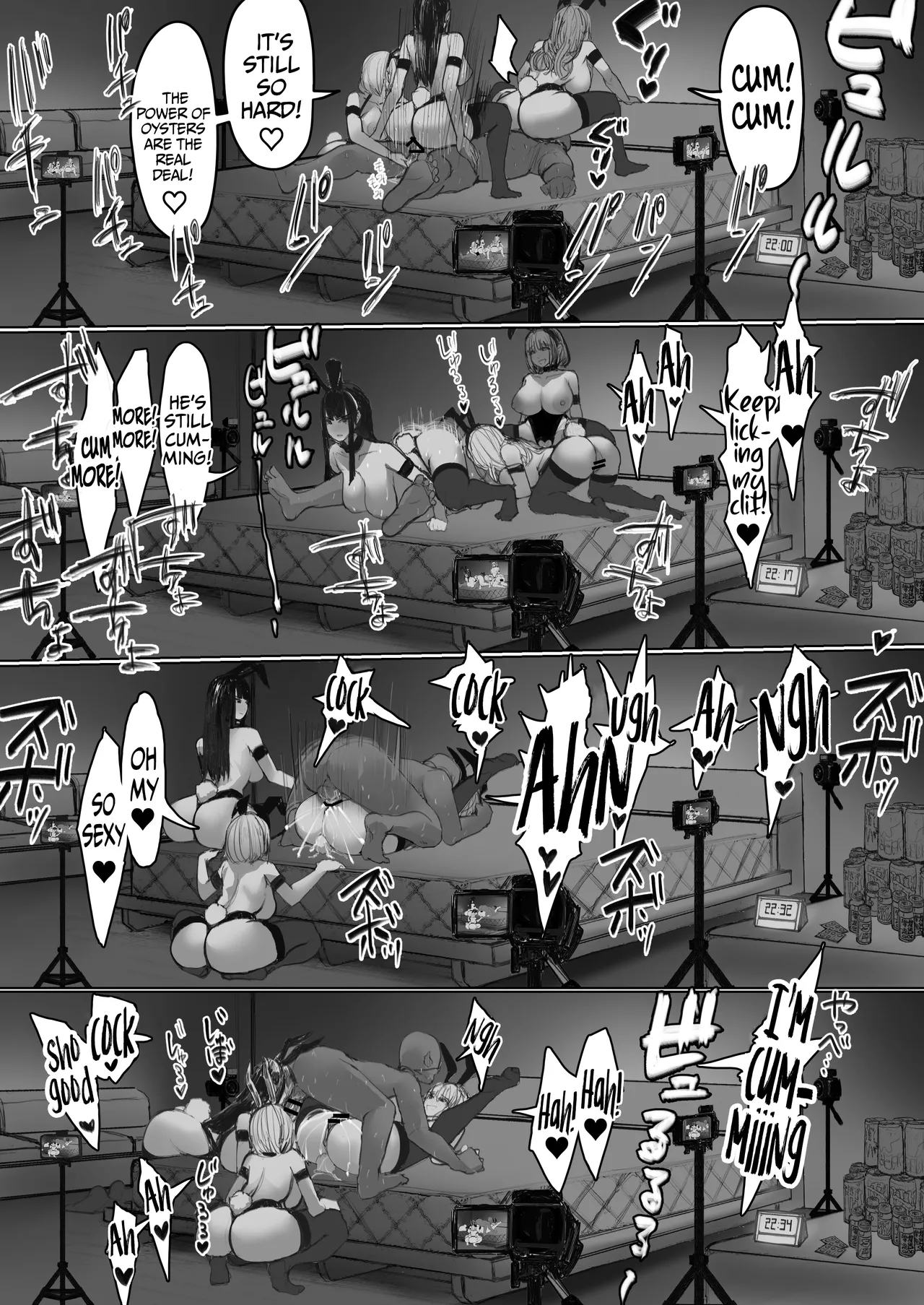 [E Tsuchiya (TUCCIAO)]Shakkin Gal 3-nin ga Doujin AV Satsuei shita Kekka | The consequences of 3 debt-ridden gals shooting an AV[English] [Hornypanas] Page 40