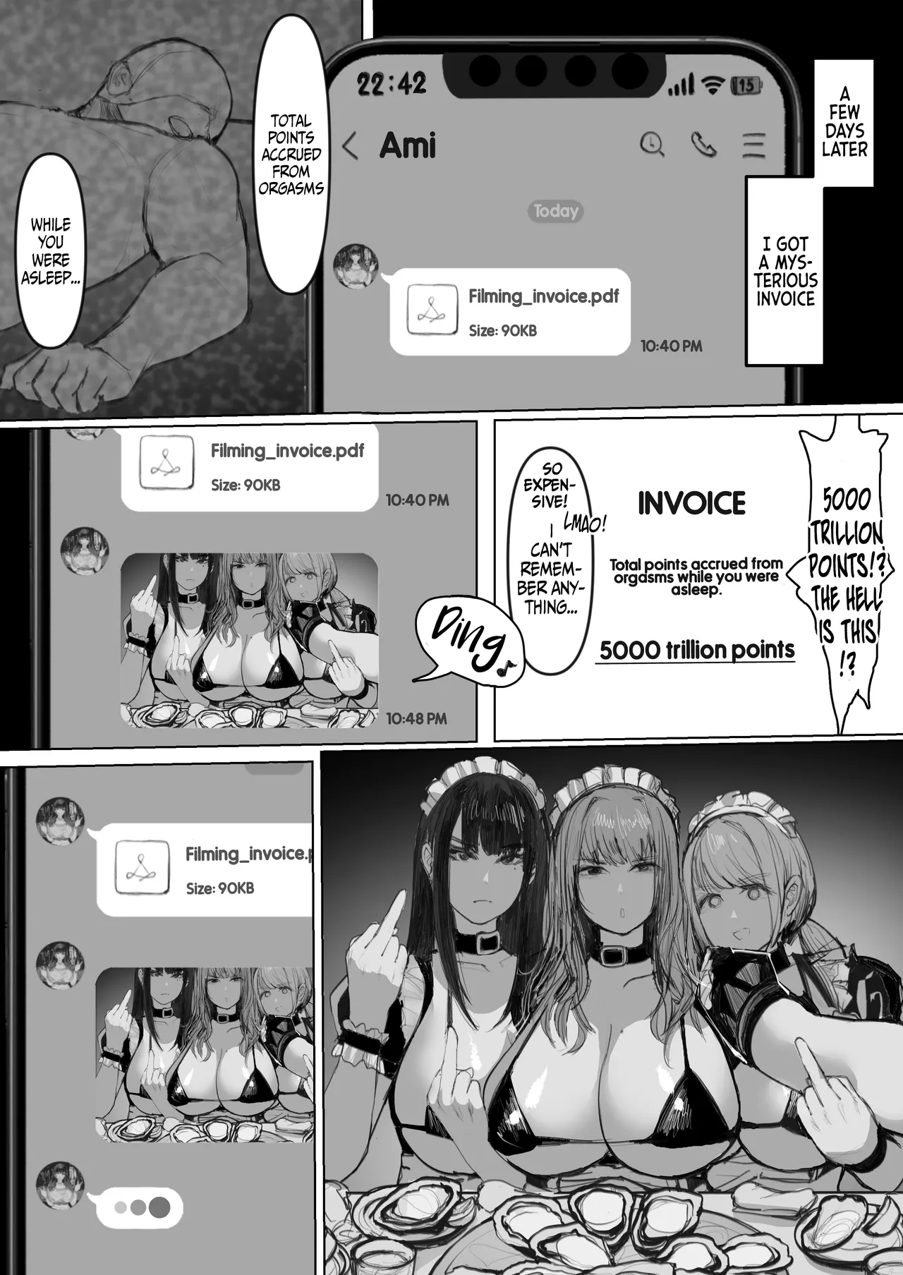 [E Tsuchiya (TUCCIAO)]Shakkin Gal 3-nin ga Doujin AV Satsuei shita Kekka | The consequences of 3 debt-ridden gals shooting an AV[English] [Hornypanas] Page 51