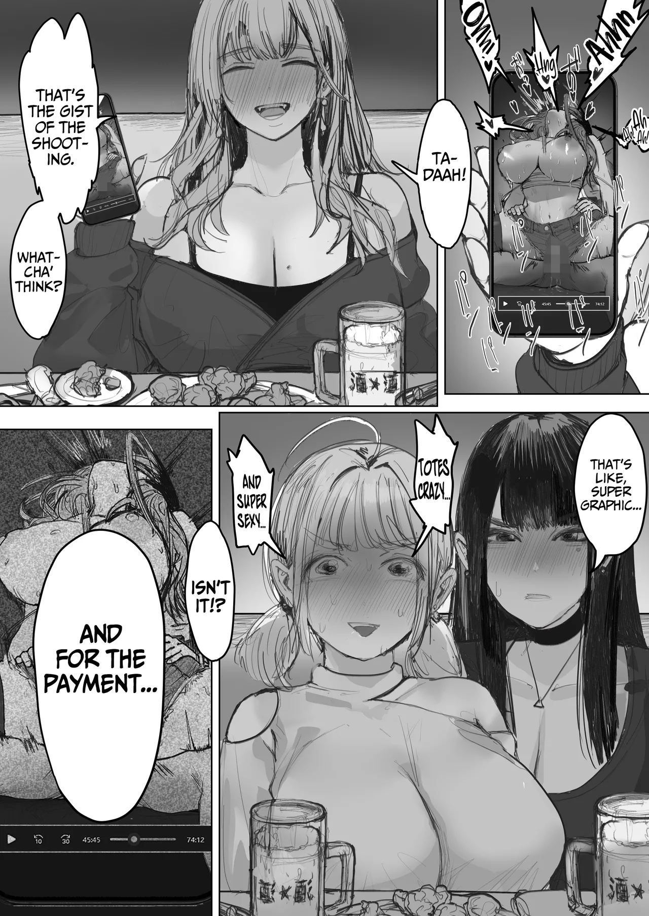 [E Tsuchiya (TUCCIAO)]Shakkin Gal 3-nin ga Doujin AV Satsuei shita Kekka | The consequences of 3 debt-ridden gals shooting an AV[English] [Hornypanas] Page 6