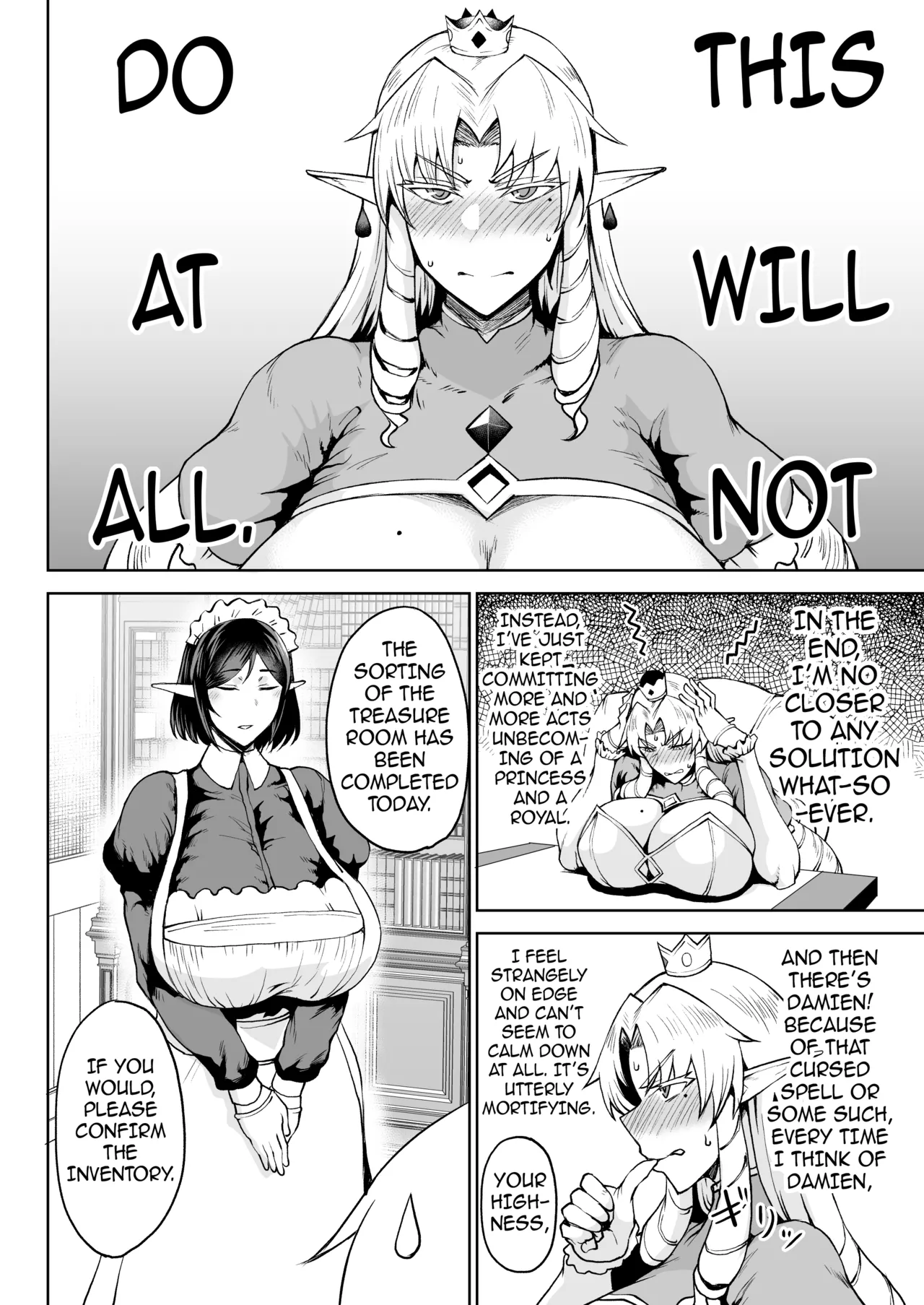 [Tanic Ya (Okutani Tanishi)]Ouken Sandatsu ~Ochinpo Ippon de Oukoku Houkai Oukyuu wa Chinpo no Yuenchi~ / Royal Power Usurpation ~How One Cock Conquered a Kingdom and Turned the Royal Palace into a Cock Amusement Park~[English] {darknight} [Digital] Page 27