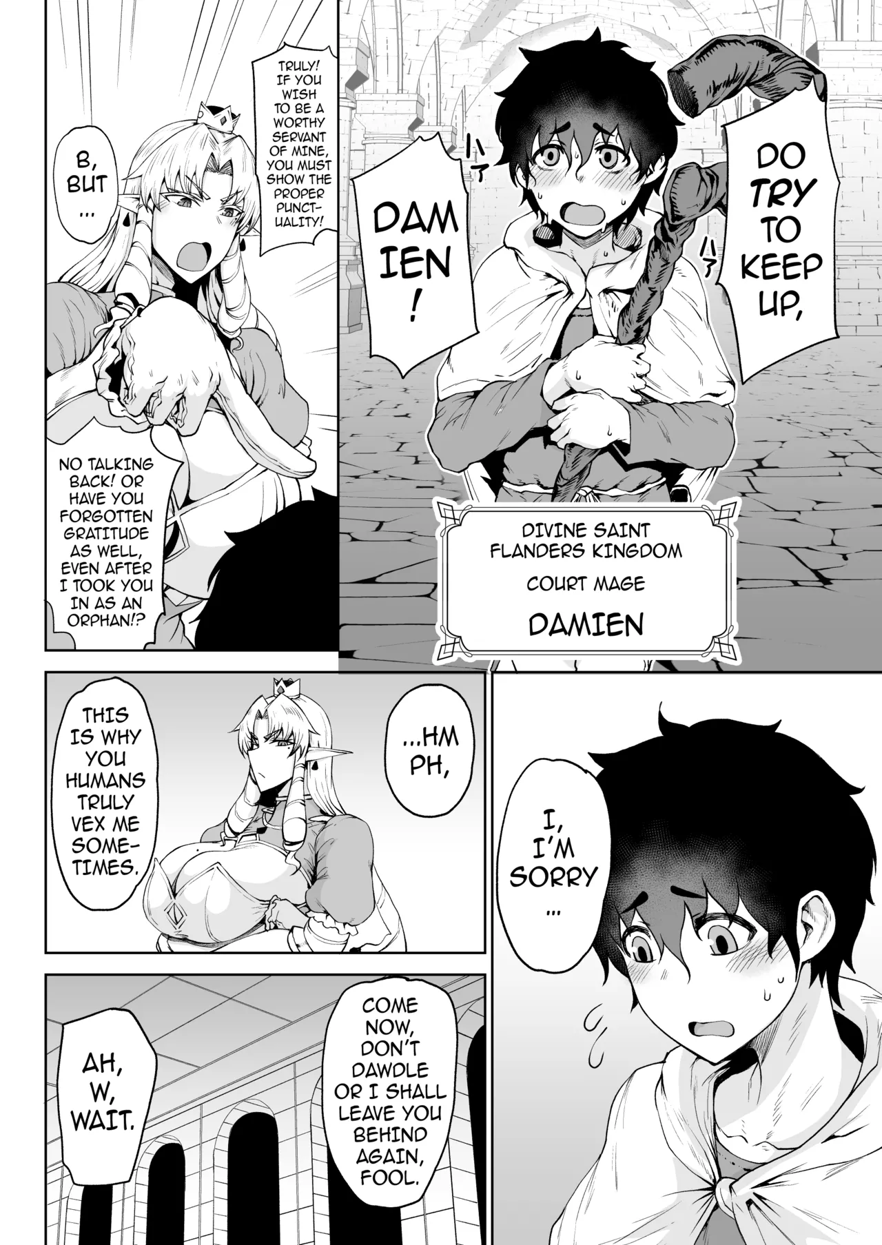 [Tanic Ya (Okutani Tanishi)]Ouken Sandatsu ~Ochinpo Ippon de Oukoku Houkai Oukyuu wa Chinpo no Yuenchi~ / Royal Power Usurpation ~How One Cock Conquered a Kingdom and Turned the Royal Palace into a Cock Amusement Park~[English] {darknight} [Digital] Page 3