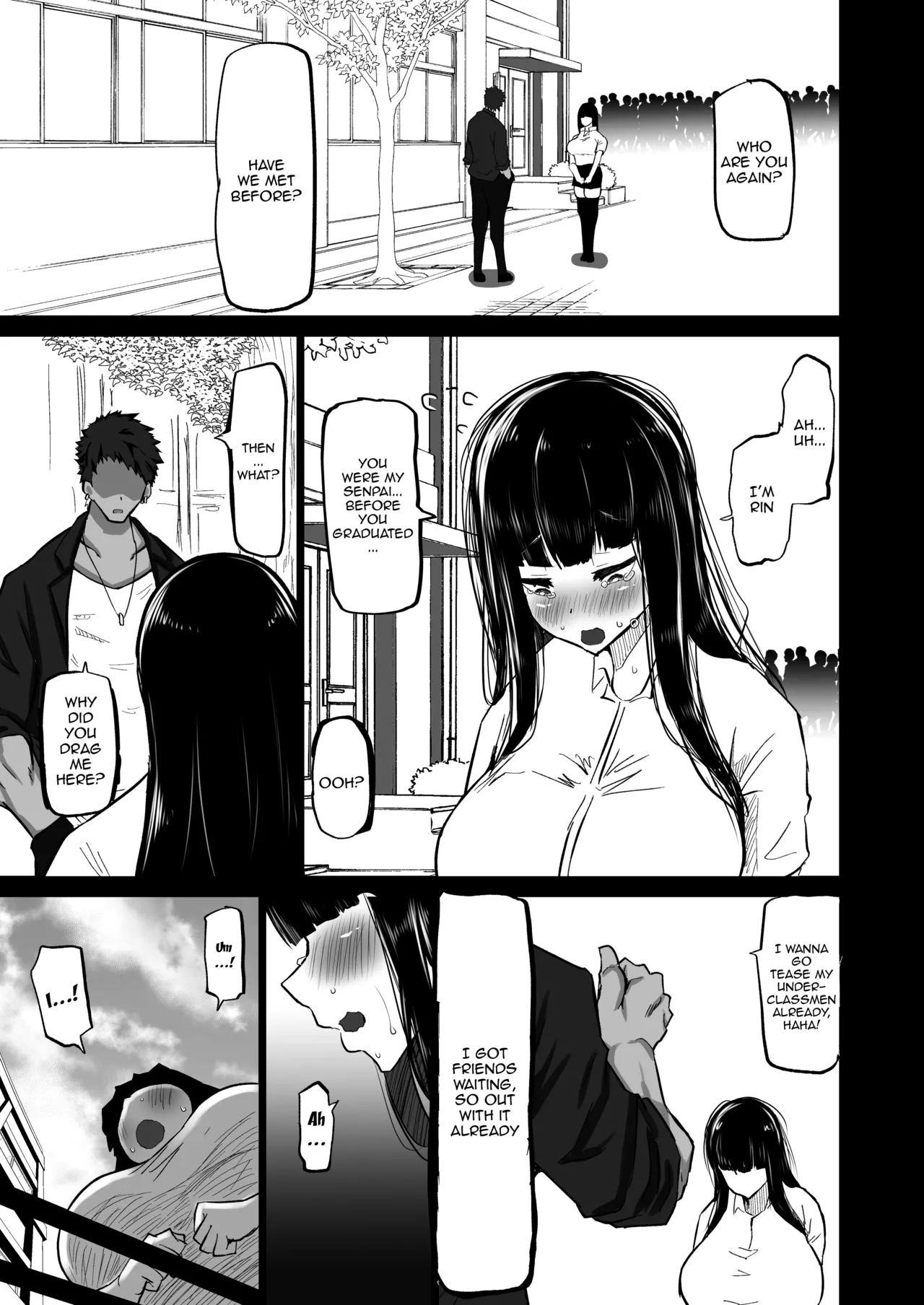 [Chae]Uchiki na Osananajimi wa Moteasobareru. Kimi ga Senpai no Dekachin de Tsugou no Yoi Onaho ni Sareru Made-. | My Timid Childhood Friend Is Being Toyed With - Until Senpai's Huge Dick Turns You Into His Convenient Onahole[English] {Doujins.com} Page 10