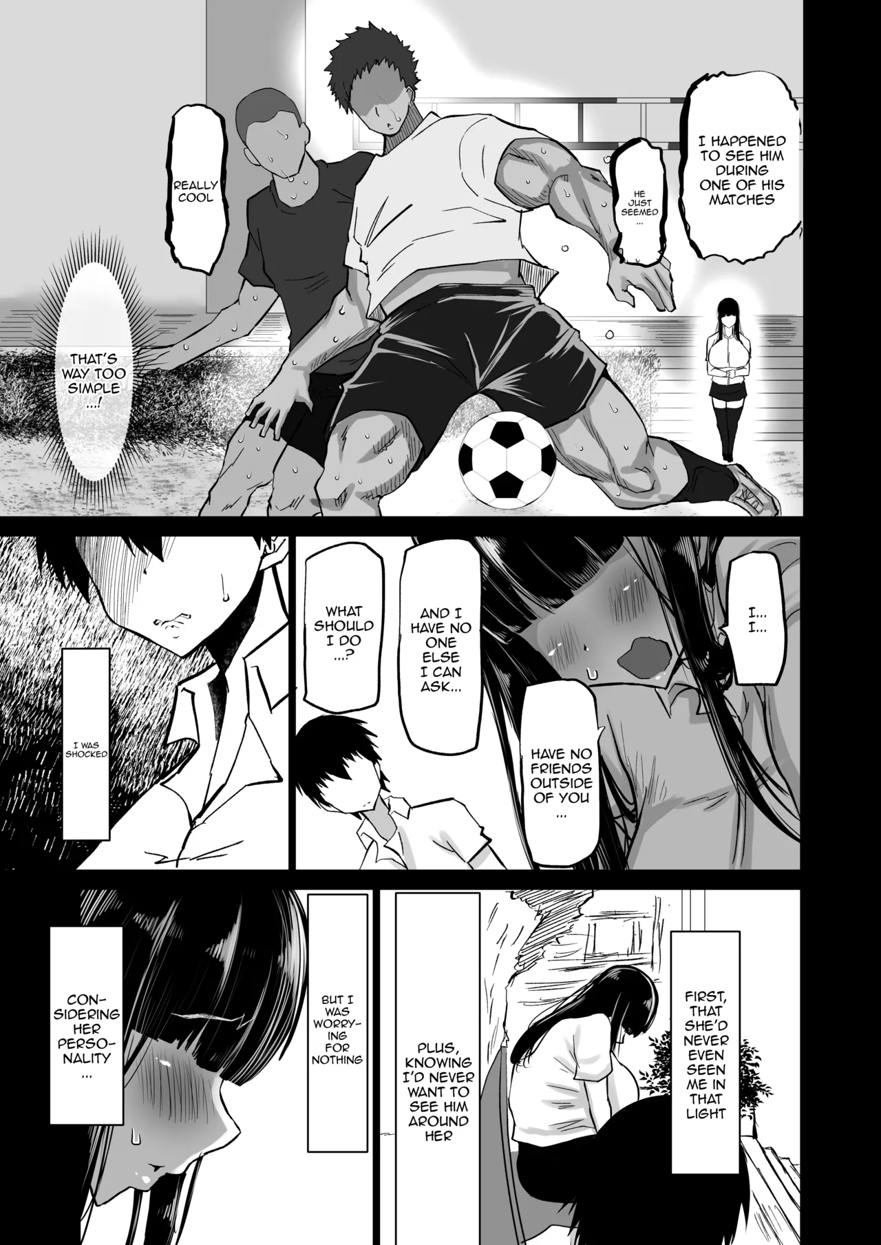 [Chae]Uchiki na Osananajimi wa Moteasobareru. Kimi ga Senpai no Dekachin de Tsugou no Yoi Onaho ni Sareru Made-. | My Timid Childhood Friend Is Being Toyed With - Until Senpai's Huge Dick Turns You Into His Convenient Onahole[English] {Doujins.com} Page 6