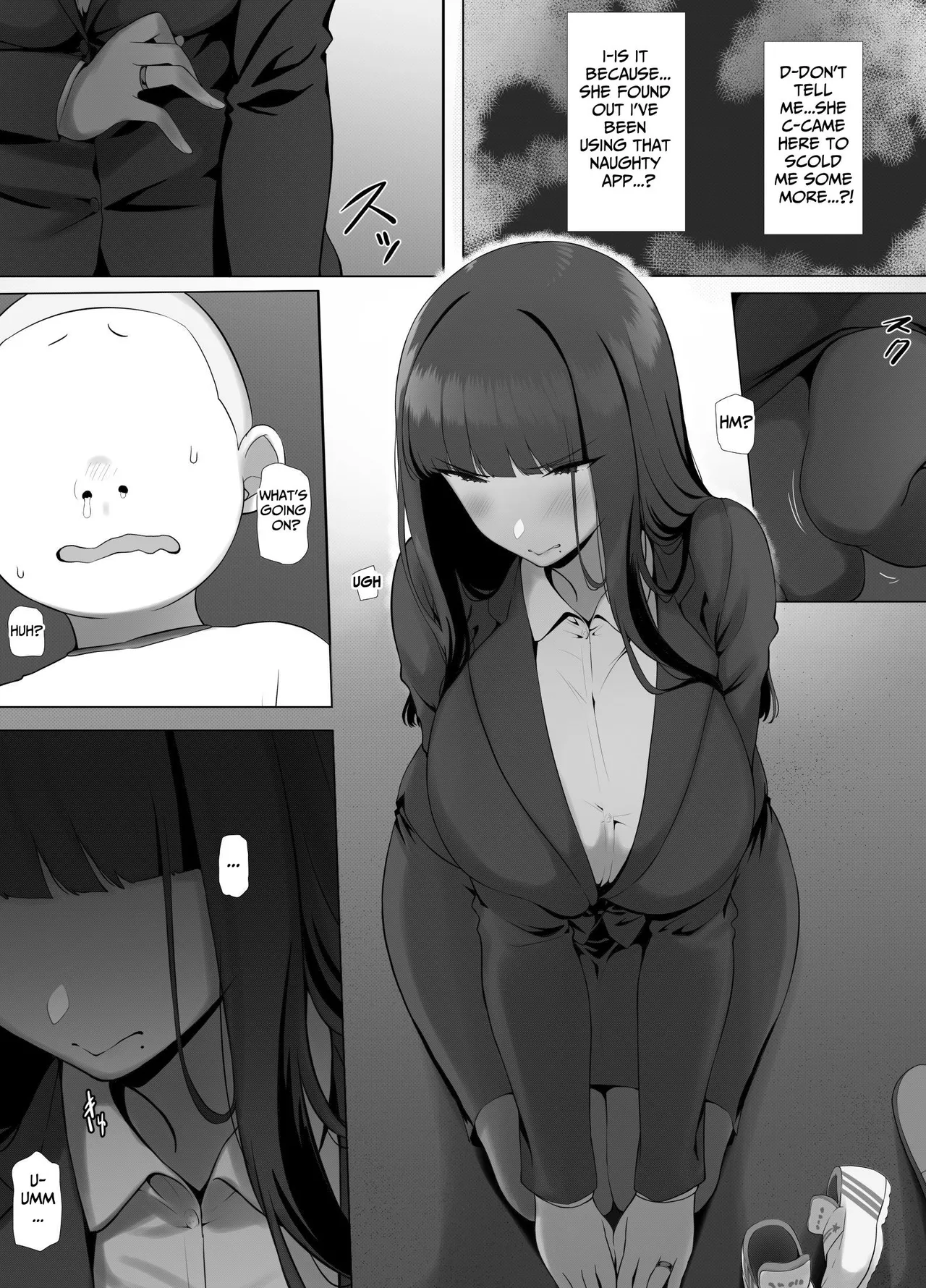 [K-Ten]Tomo Mama DeliHeal Appli de Okkanai Kyouiku Mama mo H na Nikubenki ni Shichao | Let's Use the MILF Call Girl App......to Turn This Scary Instructor into a Dirty Slut![English] [Tsuyoshi] Page 17