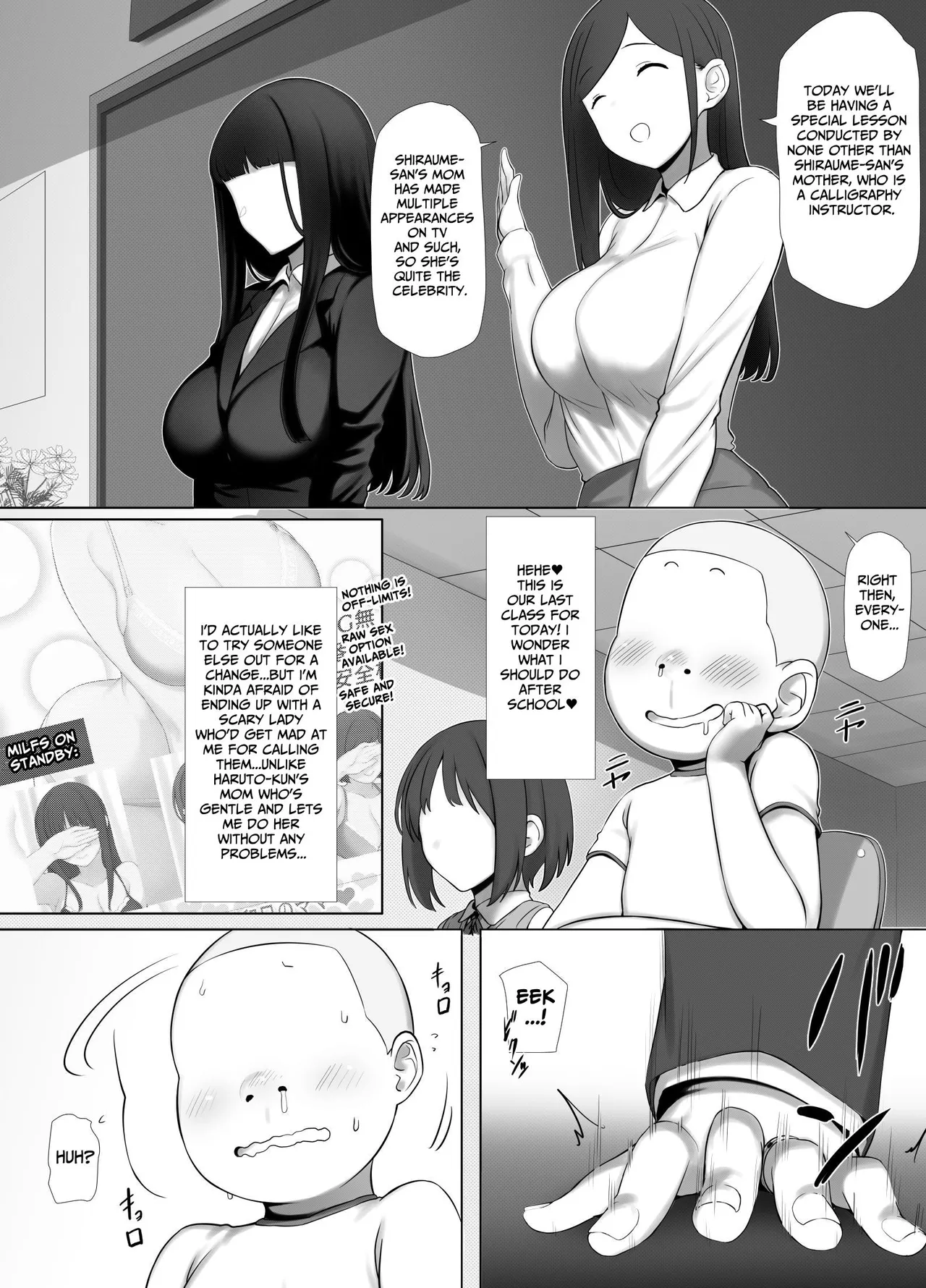 [K-Ten]Tomo Mama DeliHeal Appli de Okkanai Kyouiku Mama mo H na Nikubenki ni Shichao | Let's Use the MILF Call Girl App......to Turn This Scary Instructor into a Dirty Slut![English] [Tsuyoshi] Page 7