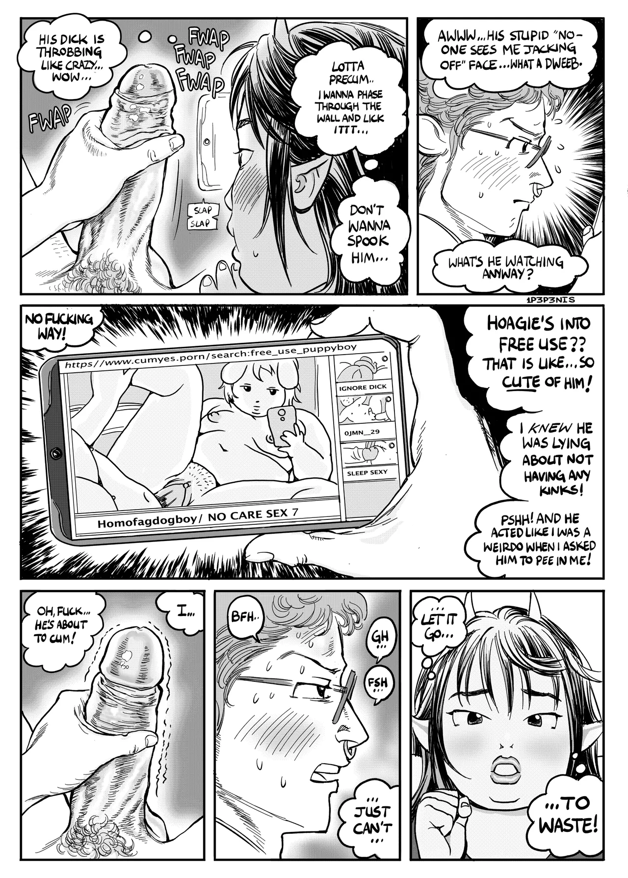 [1P3P3NIS]Angel and Hoagie in: FUCK ME, I DON'T CARE! Page 4