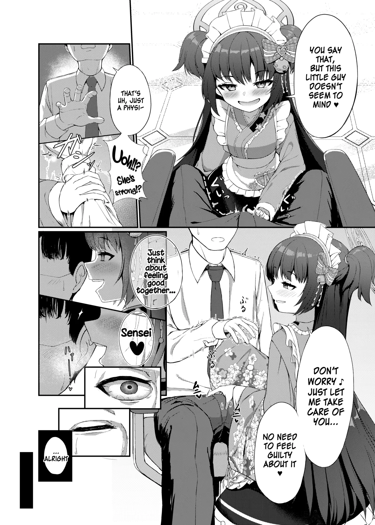 [Khaos Distance (Keise.)]Momoyo no Yuuwaku | Hundred Nights' Temptation(Blue Archive) [English] [SDF] [Digital] Page 6