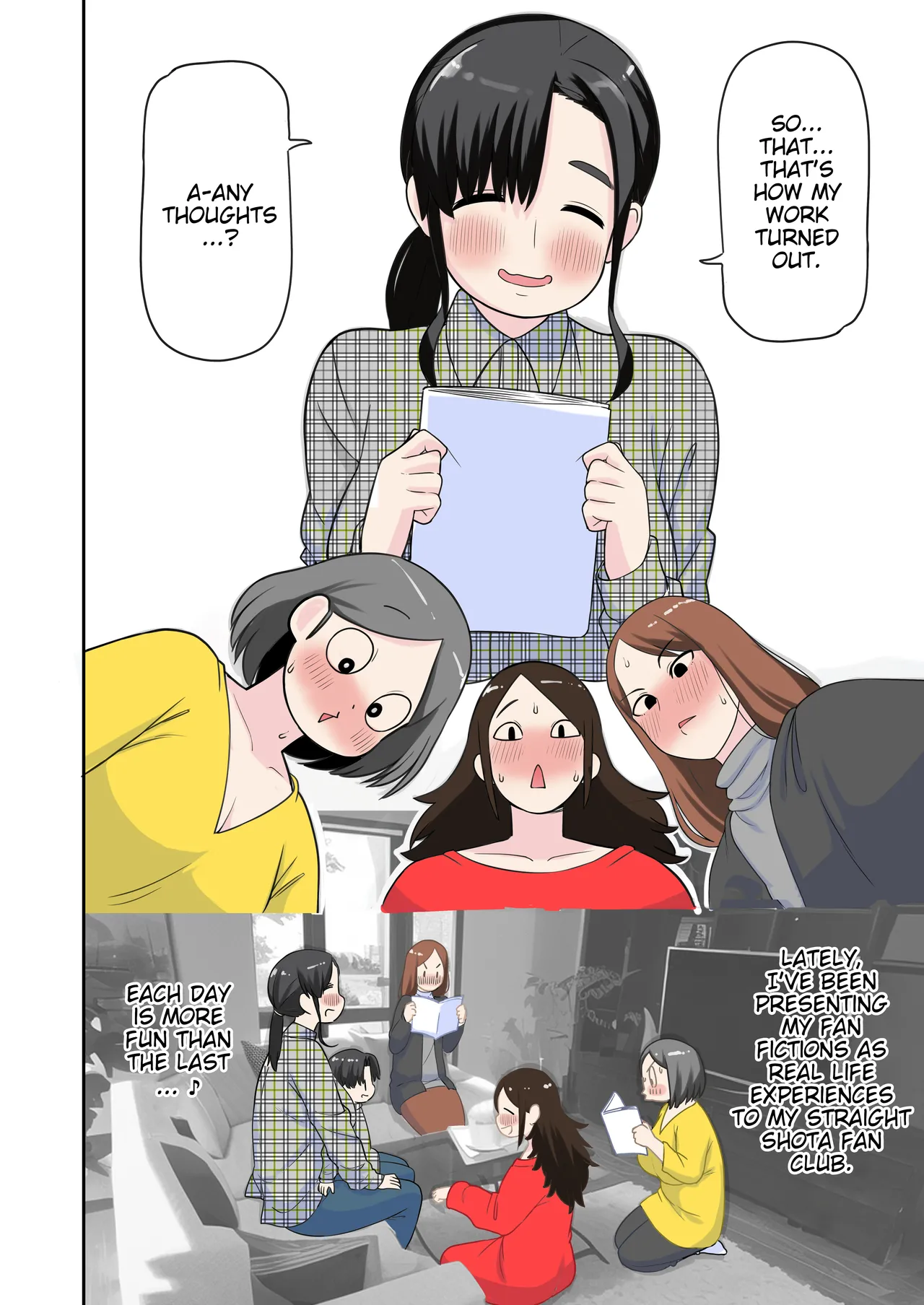 [Tekokids (Leonardo 16sei)]OneShota Doujin Sakka Mama no Himitsu | This Mother who Works as a Straight Shota Doujin Artist has a Secret[English] [Colorized] [Decensored] {WitzMacher} [Digital] Page 13