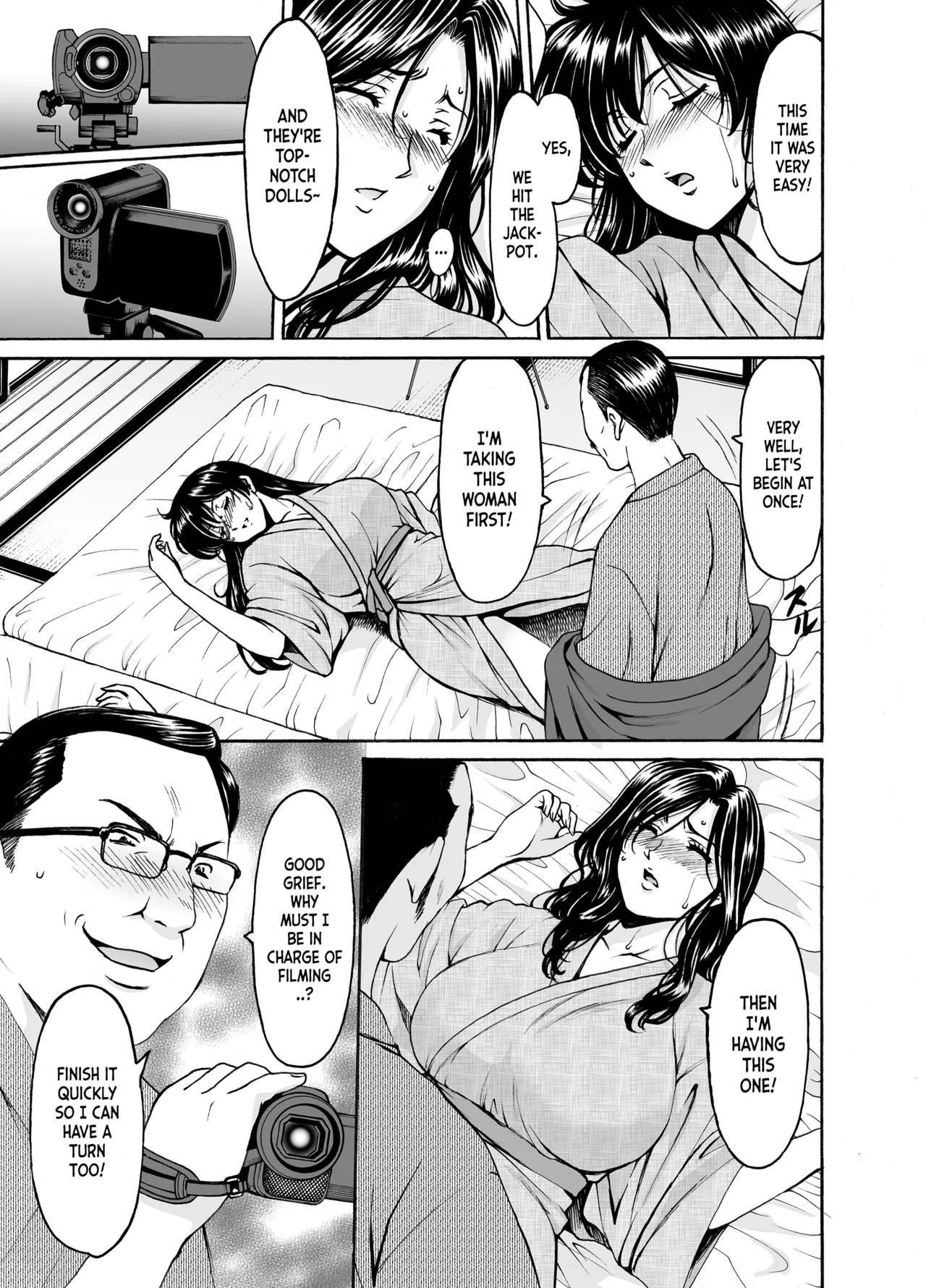 [Hoshino Ryuichi]Hitozuma x 3 ~Yukemuri Ryoujou~ 1. Asagi[English] [Digital] Page 15