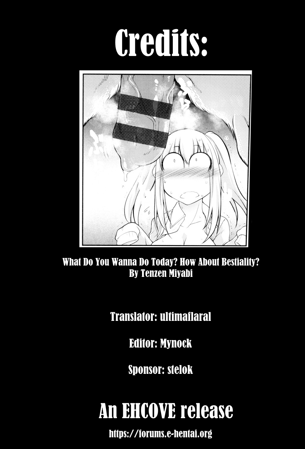 [Tenzen Miyabi]Kyou wa Nani Suru? Juukan Suru? | What Do You Wanna Do Today? How About Bestiality?(Juukan Koimonogatari) [English] [EHCOVE] Page 29
