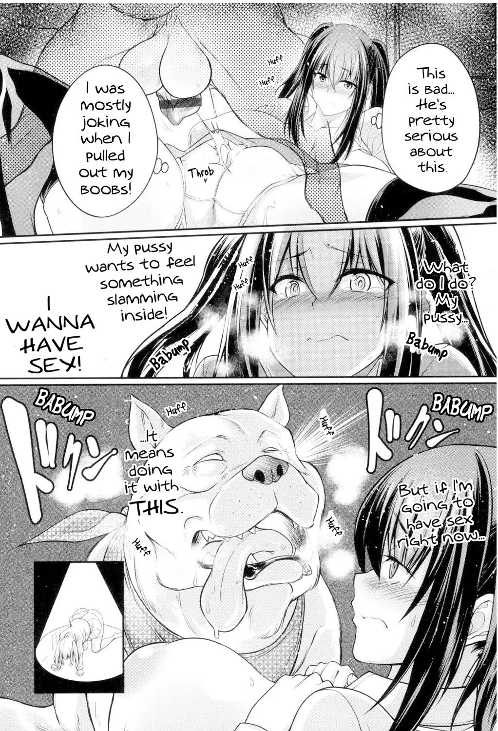 [Tenzen Miyabi]Kyou wa Nani Suru? Juukan Suru? | What Do You Wanna Do Today? How About Bestiality?(Juukan Koimonogatari) [English] [EHCOVE] Page 8