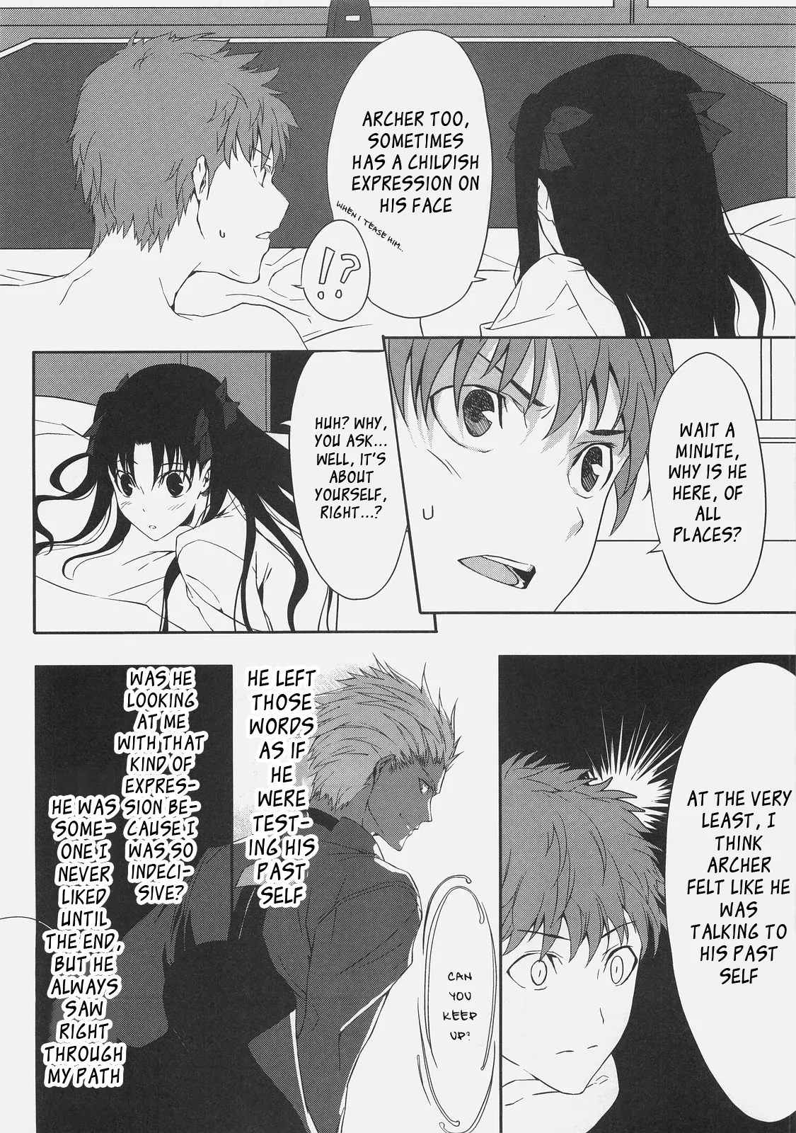 (C71) [Moriisan-Tokono (Morii Shizuki)]Kyouha Nichiyoubi | Today is Sunday.(Fate/stay night) [English] Page 24
