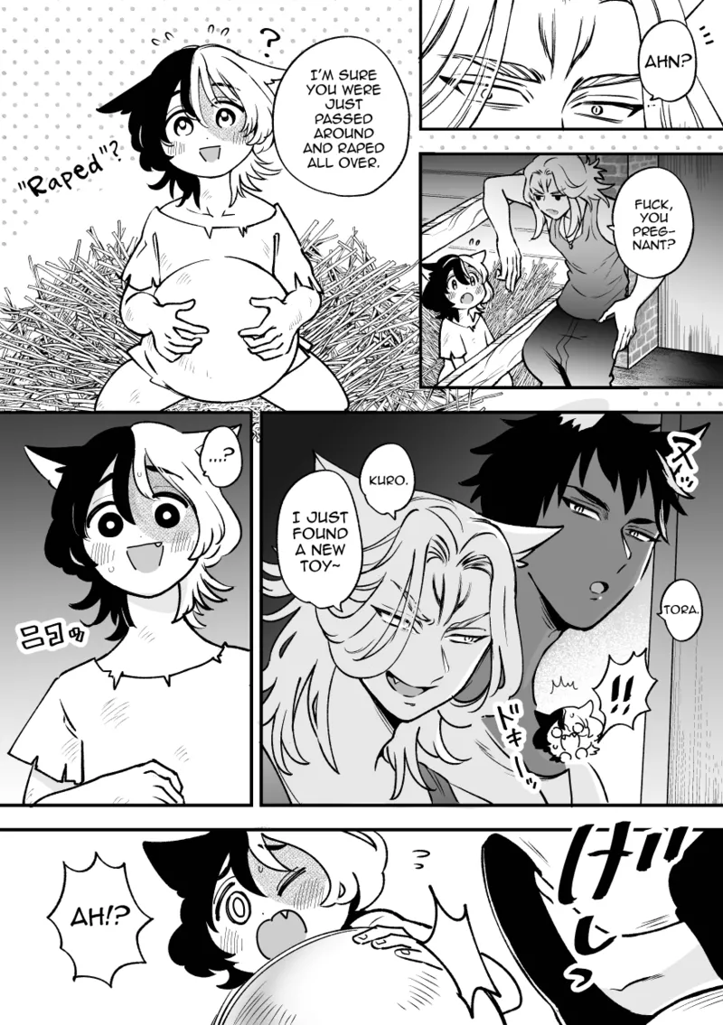 [Kedamono no Yume (Kedamono)]Nora Futanari Kemomimi no Ninshin[English] [mysterymeat3] Page 12