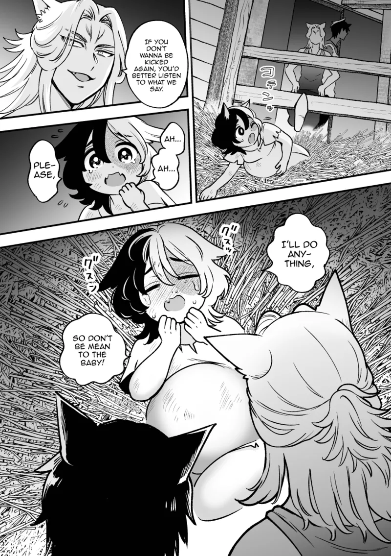 [Kedamono no Yume (Kedamono)]Nora Futanari Kemomimi no Ninshin[English] [mysterymeat3] Page 13