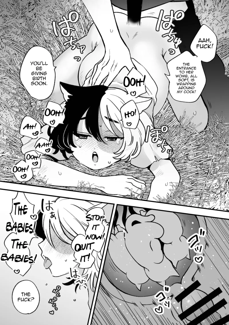 [Kedamono no Yume (Kedamono)]Nora Futanari Kemomimi no Ninshin[English] [mysterymeat3] Page 17