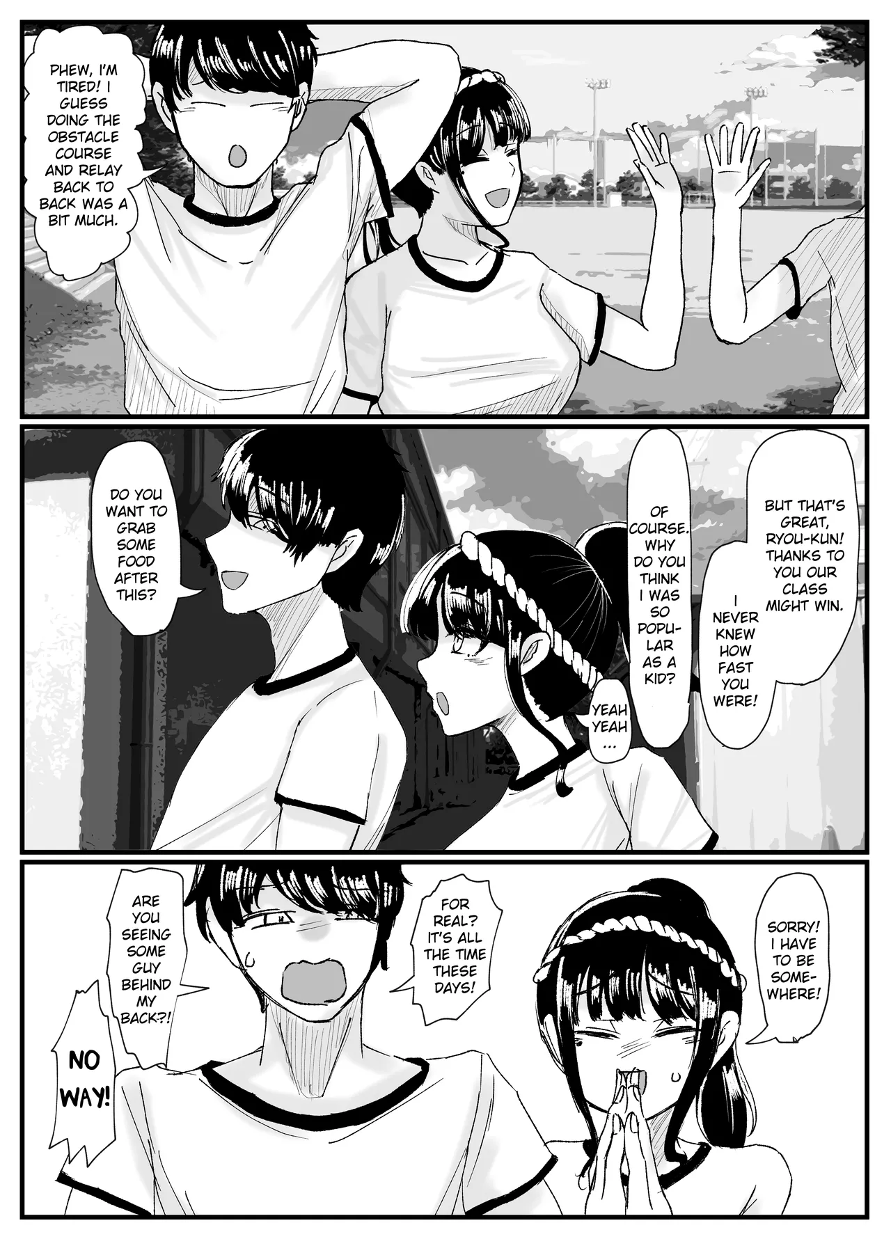 [JUNN Ku Don]Netorare Bae 2 ~YouCha Kanojo no SNS Netorare Kiroku~[English] [Ruru Scanlations] Page 4